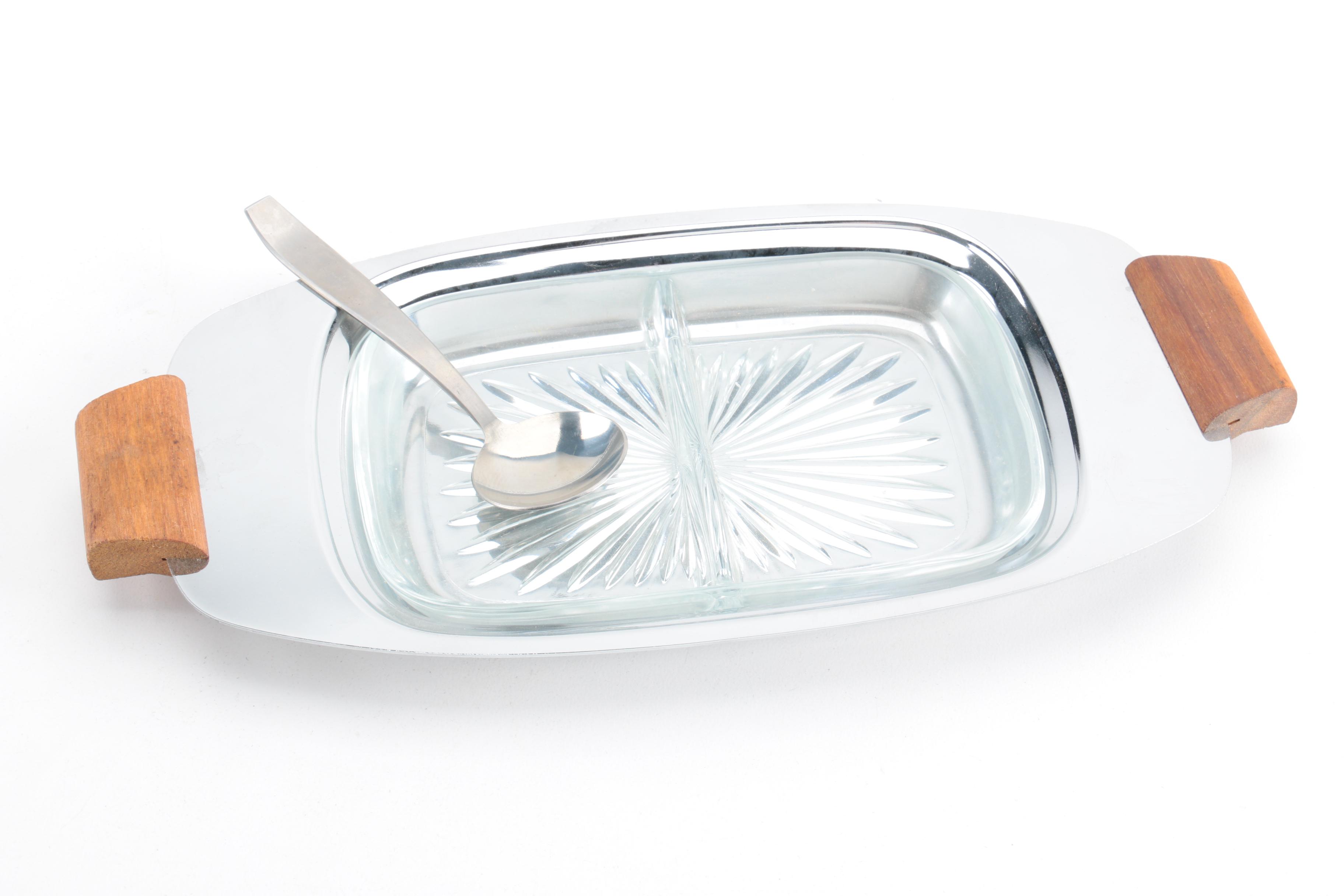 Mid Century Modern Kimiko "Guardian" Highball Glasses and Barware