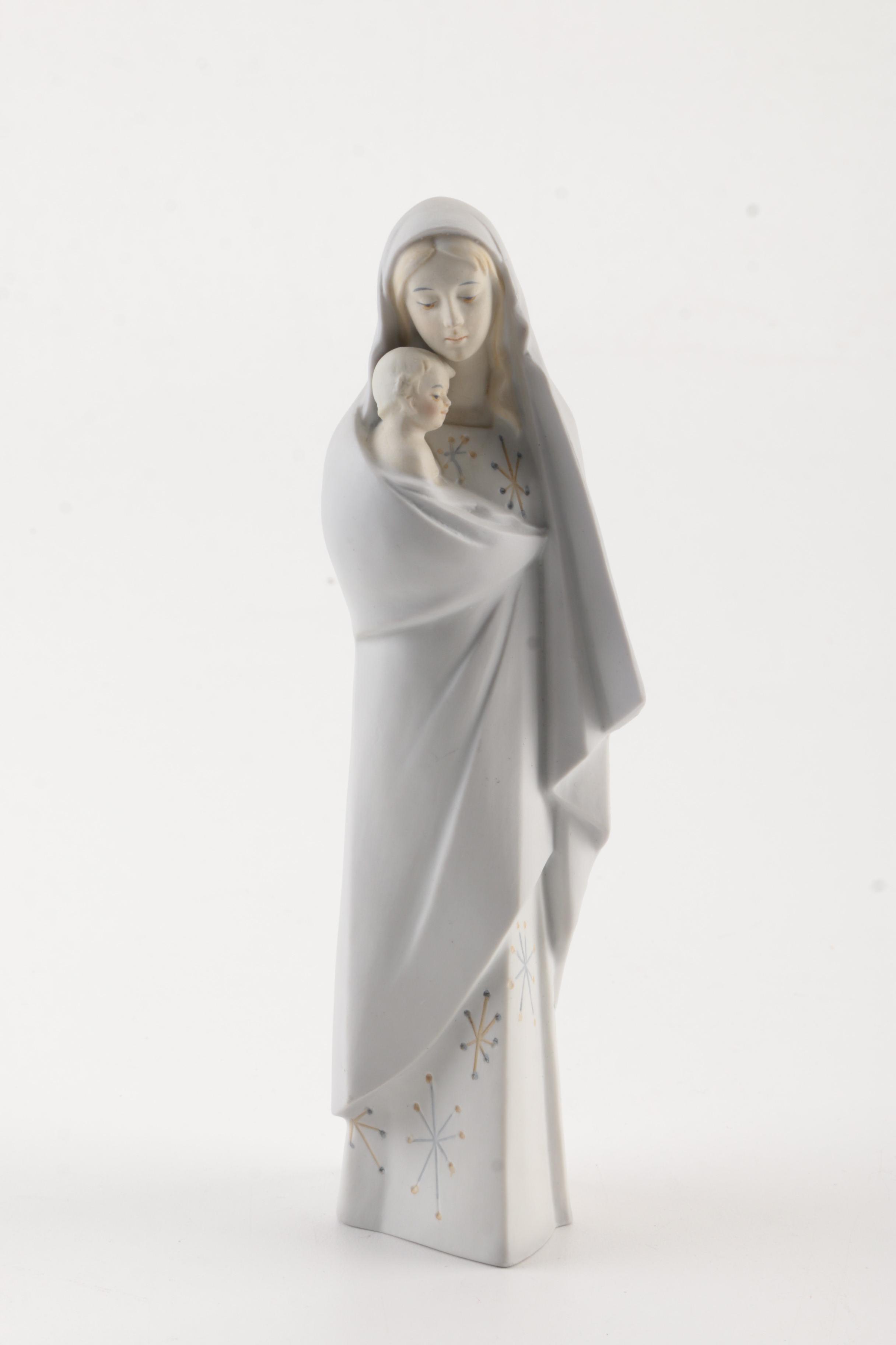 Lenwile Ardalt Madonna and Child Figurine