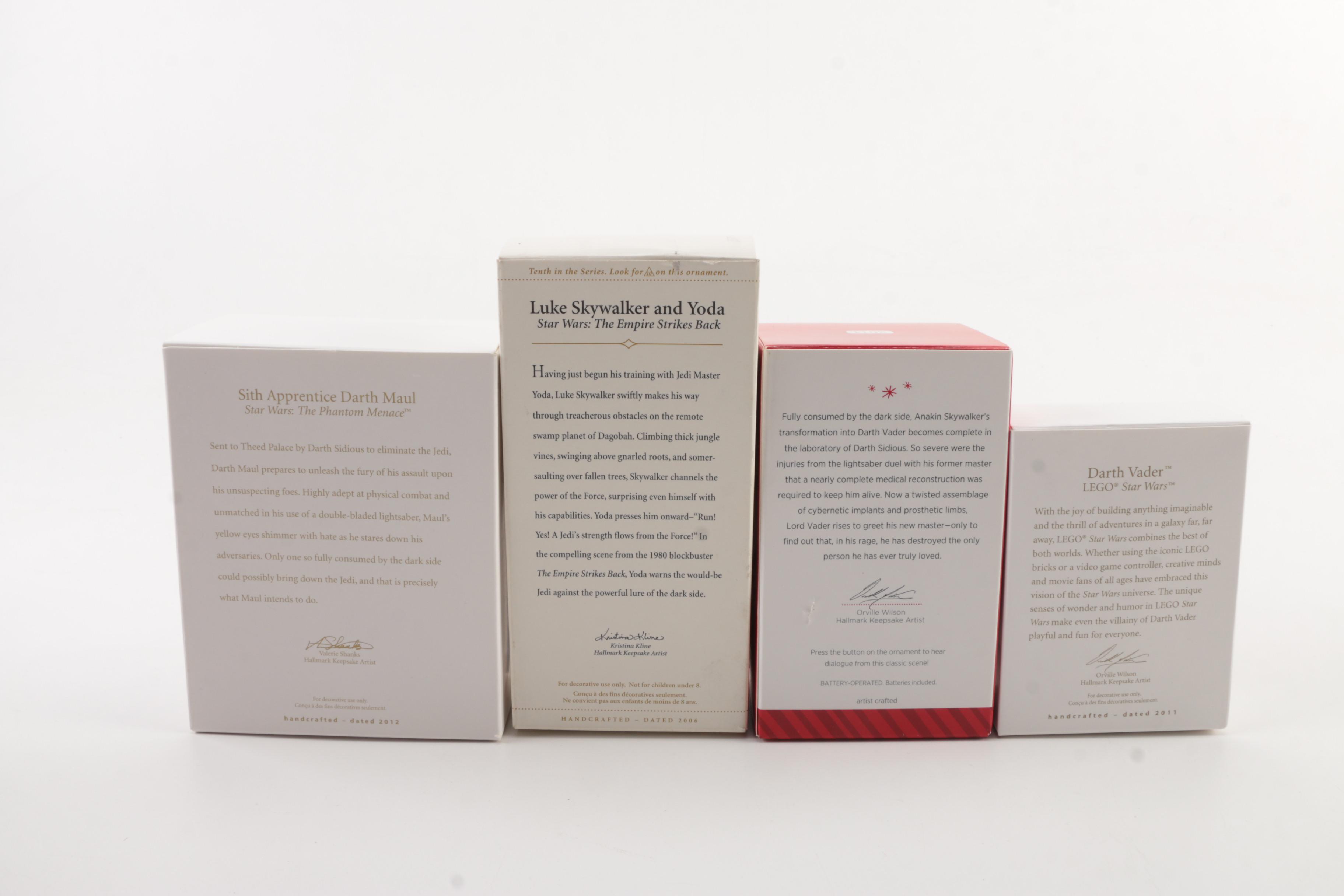 Hallmark "Star Wars" Keepsake Christmas Ornaments