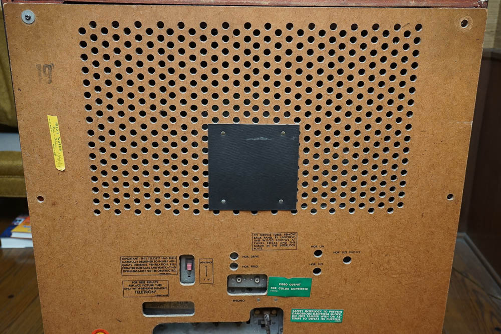 1950s Dumont Television Console