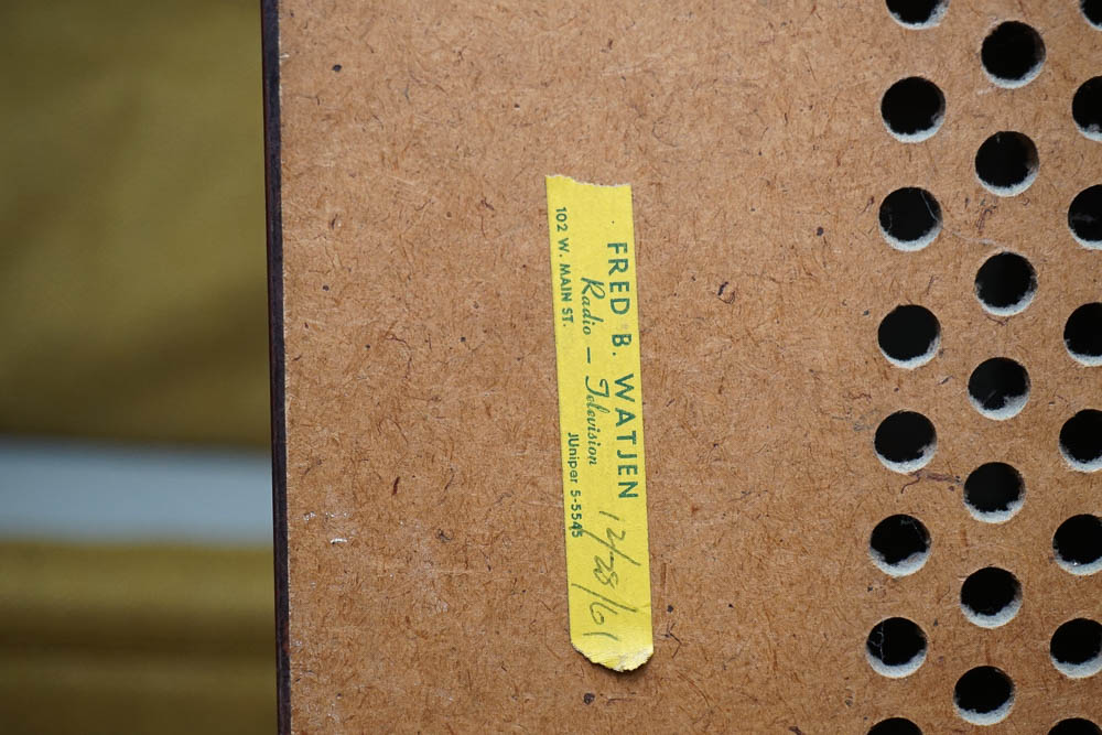 1950s Dumont Television Console