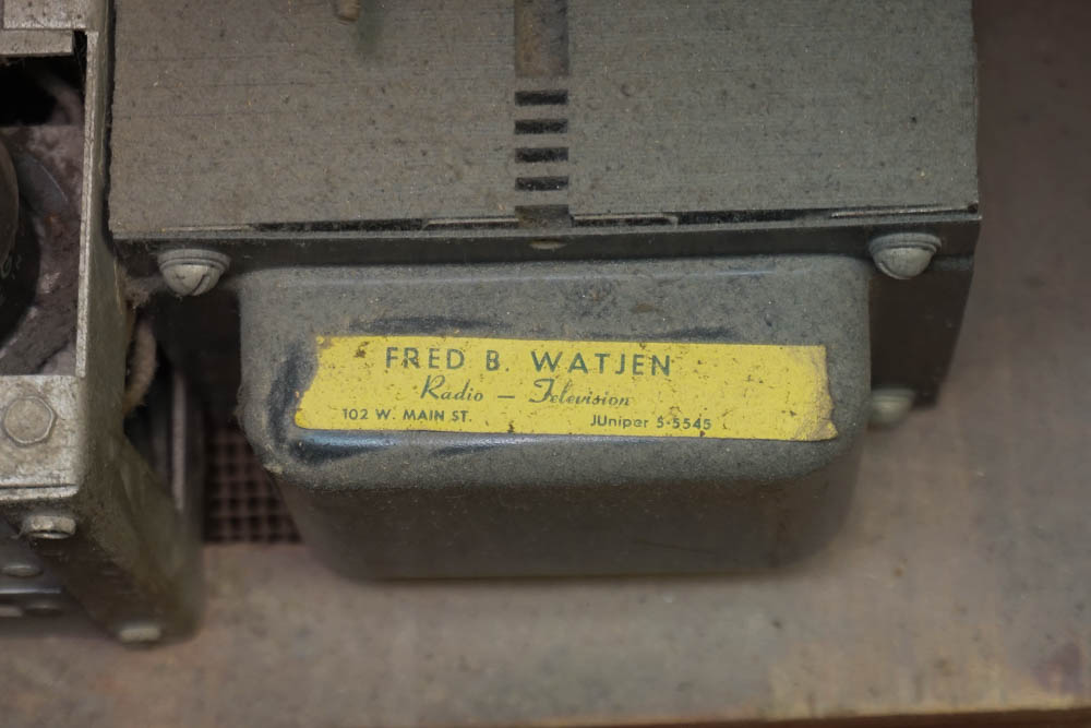 1950s Dumont Television Console