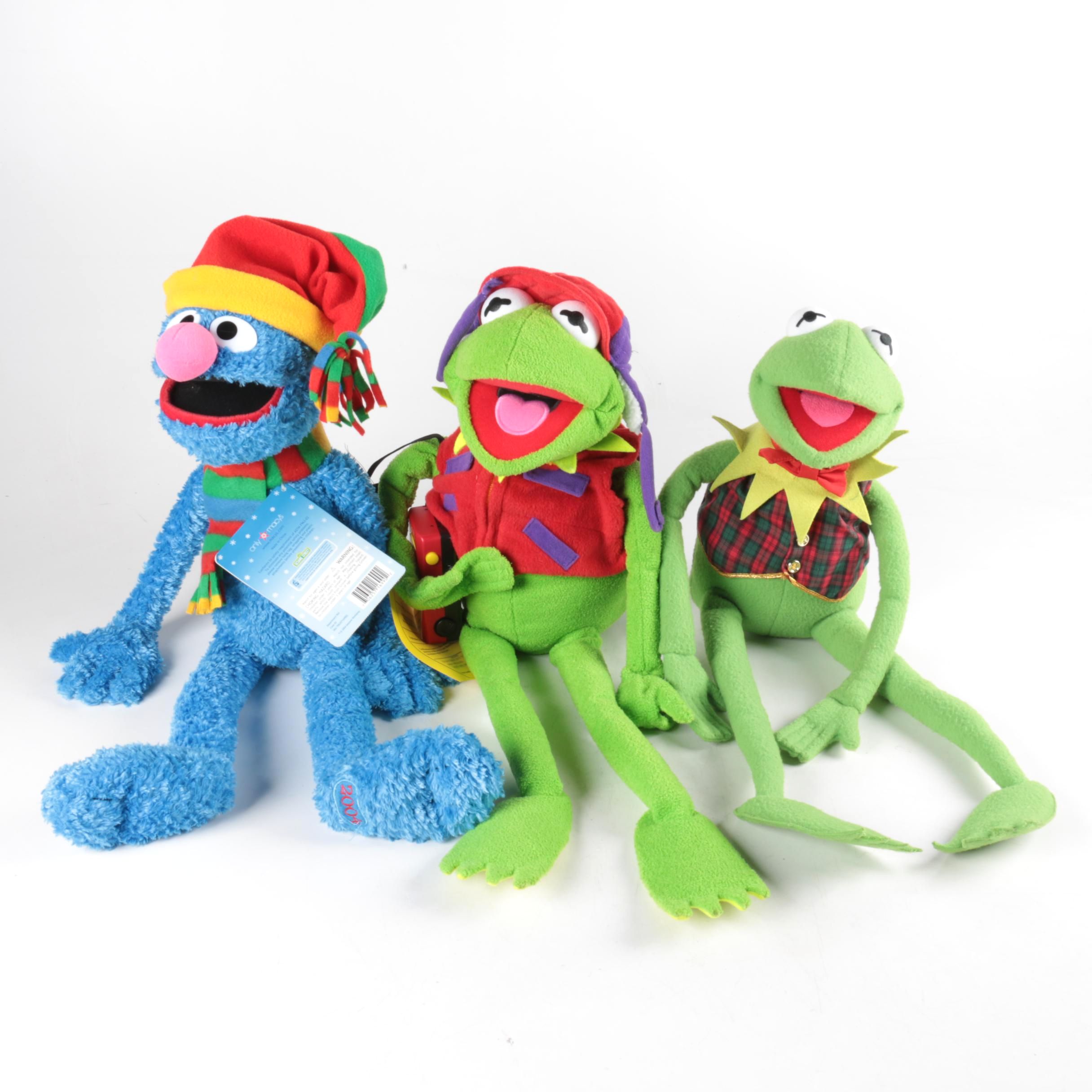 Muppets Plush Toys Including 2000s Macy's Exclusives