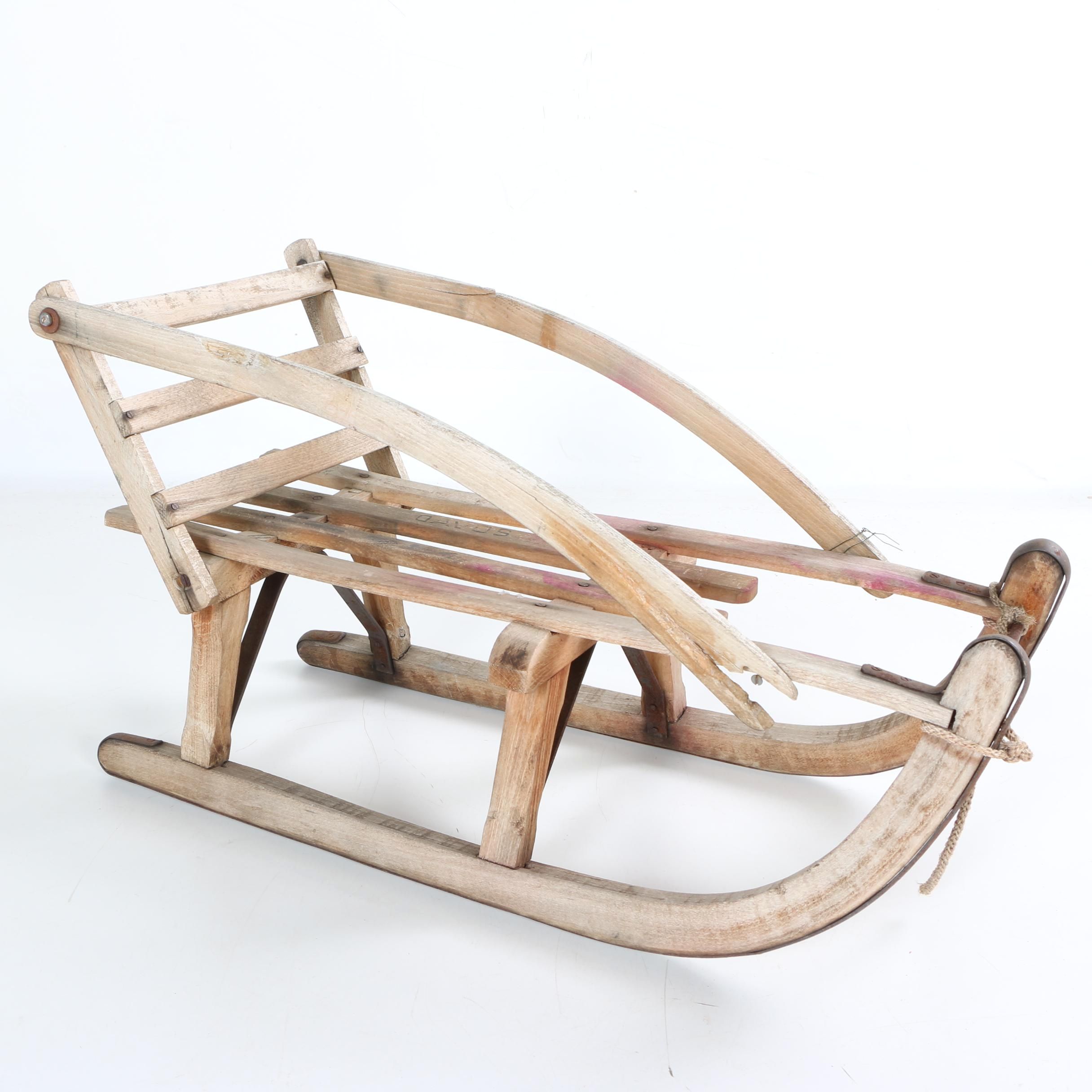 Davos Wooden Sleigh