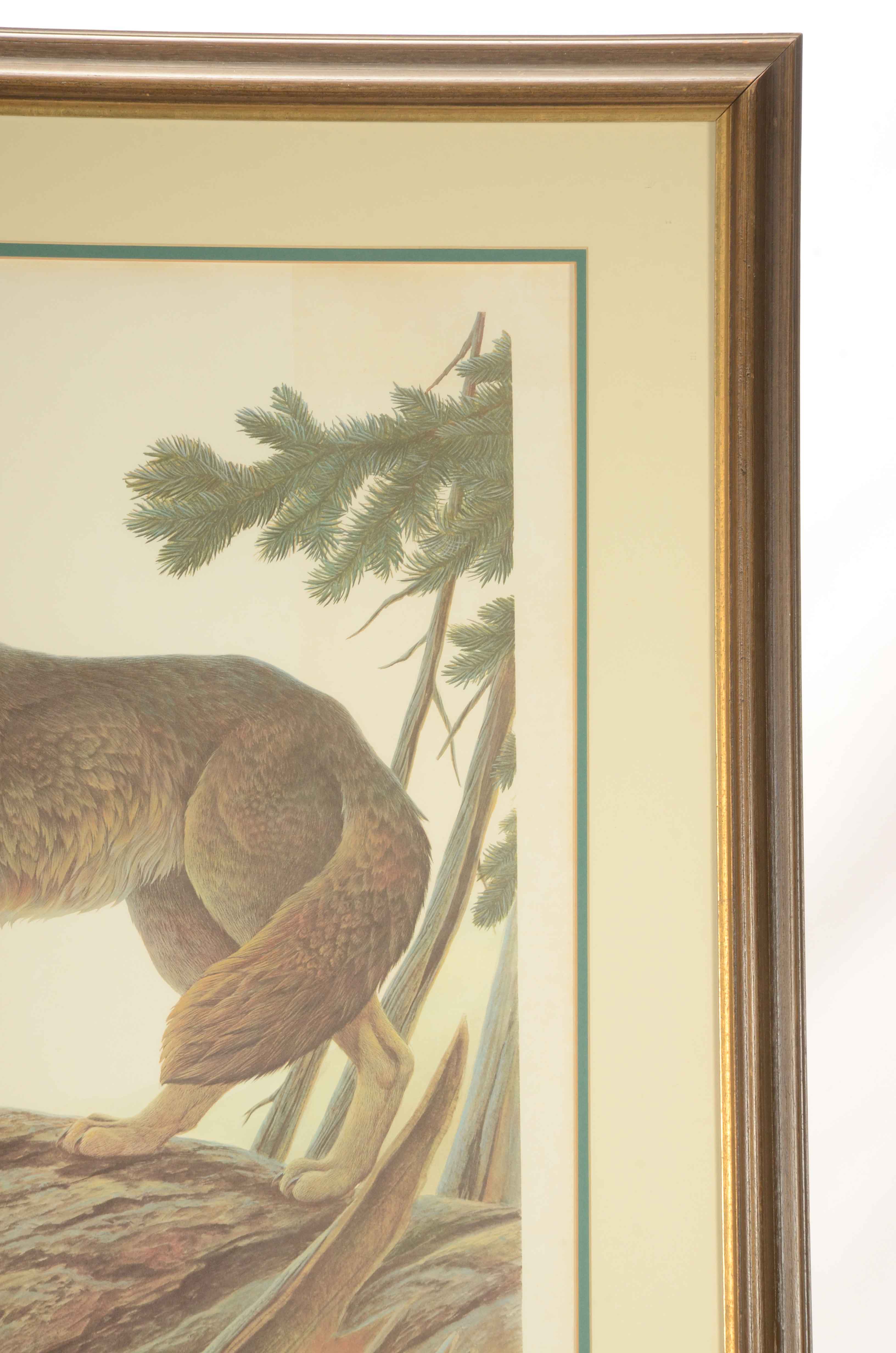 John Ruthven Signed Limited Edition Offset Lithograph "Timber Wolf"