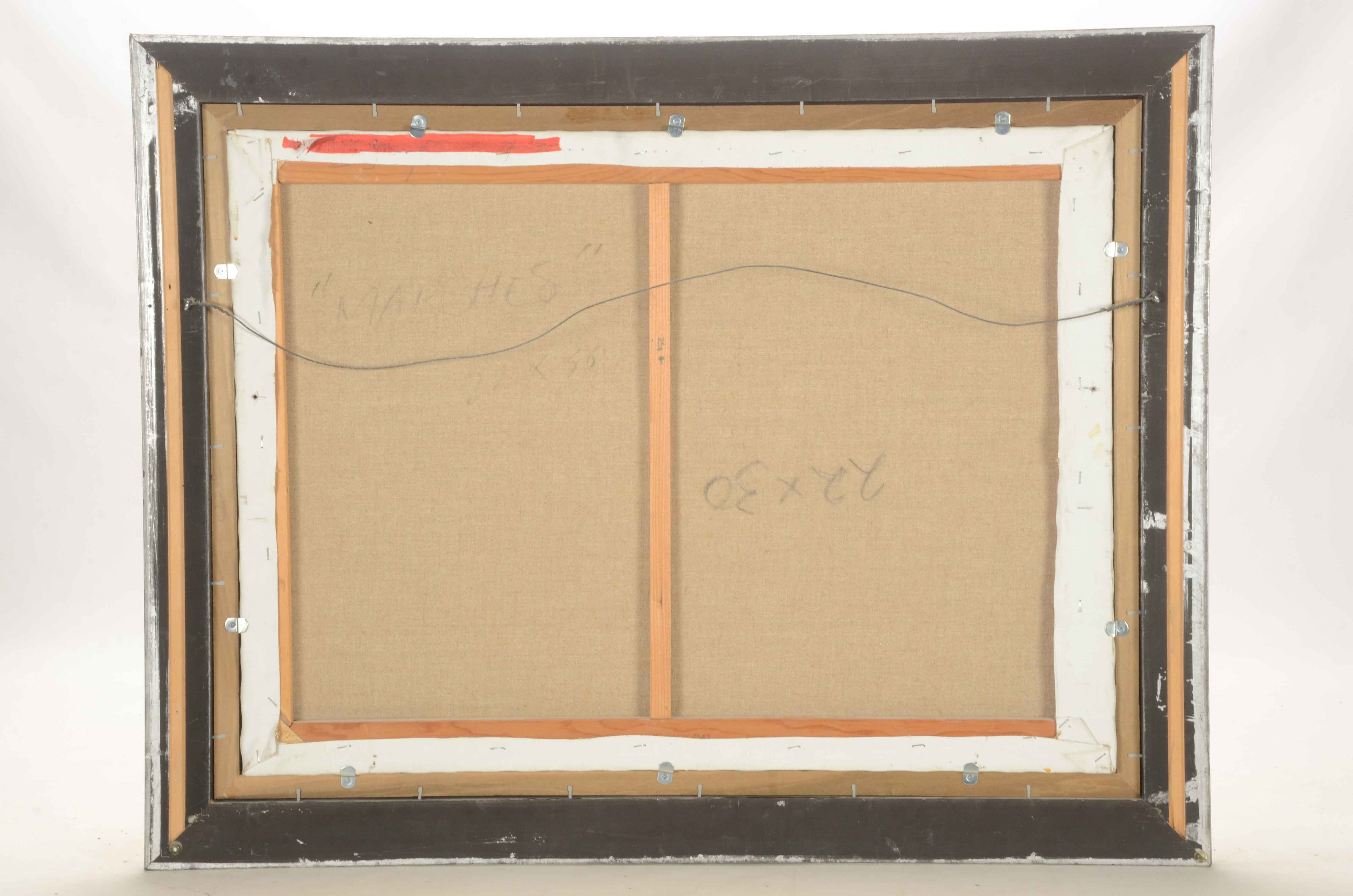 John Boatright Oil on Canvas Landscape Painting "Marshes"