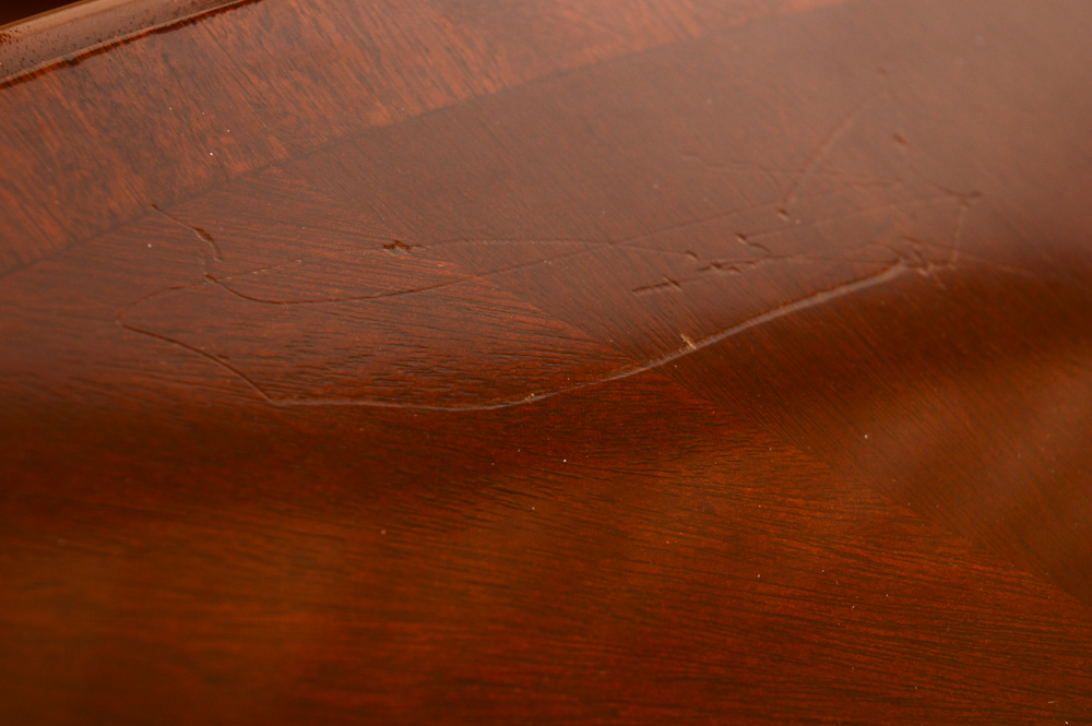 Queen Anne Style Dining Table with Chairs