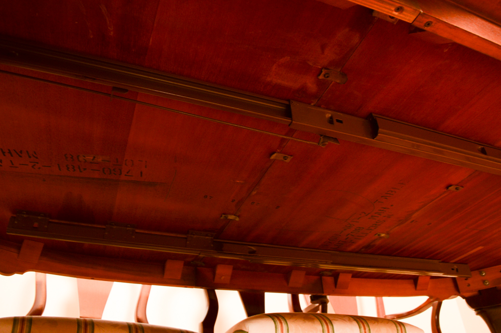 Queen Anne Style Dining Table with Chairs