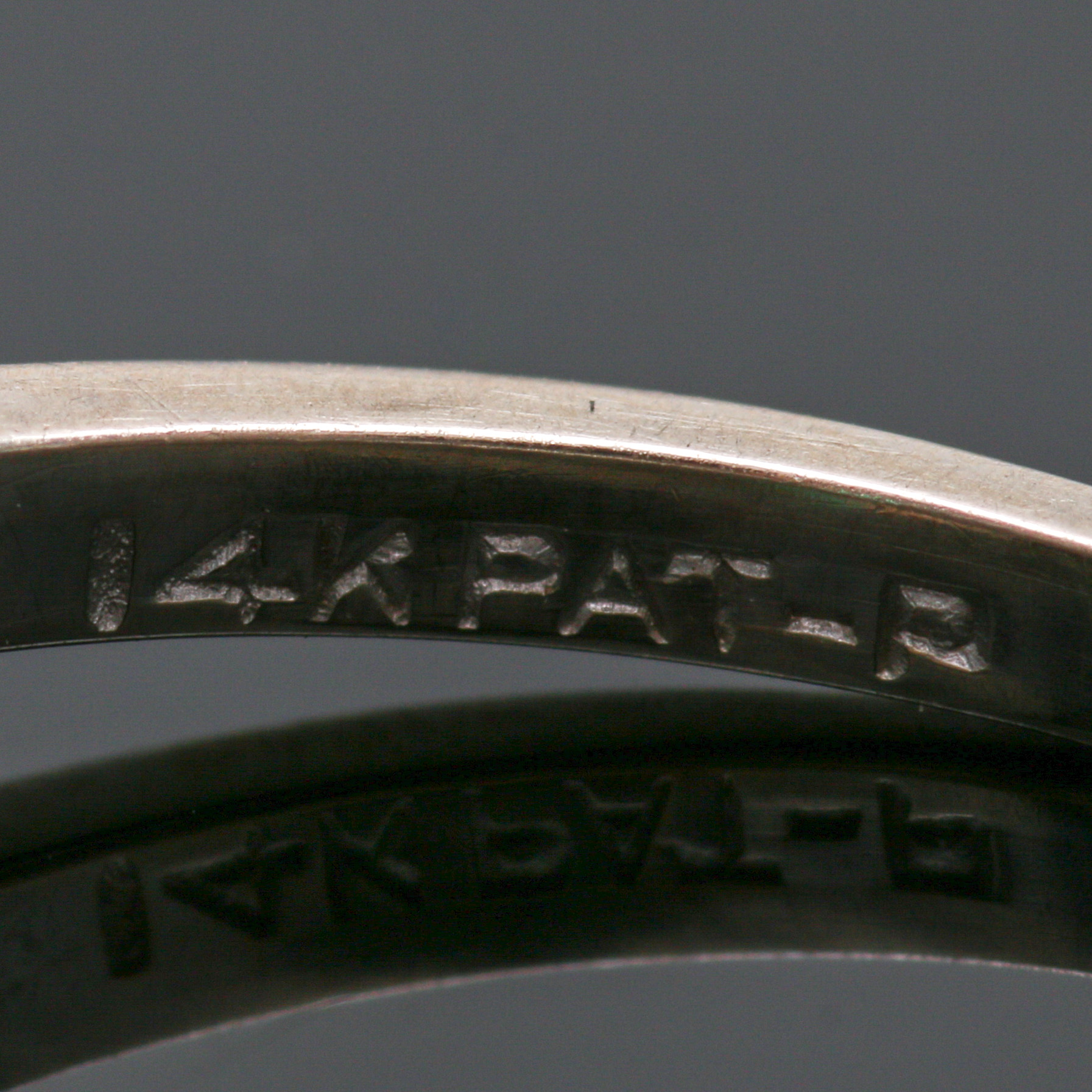 14K White Gold Diamond Ring