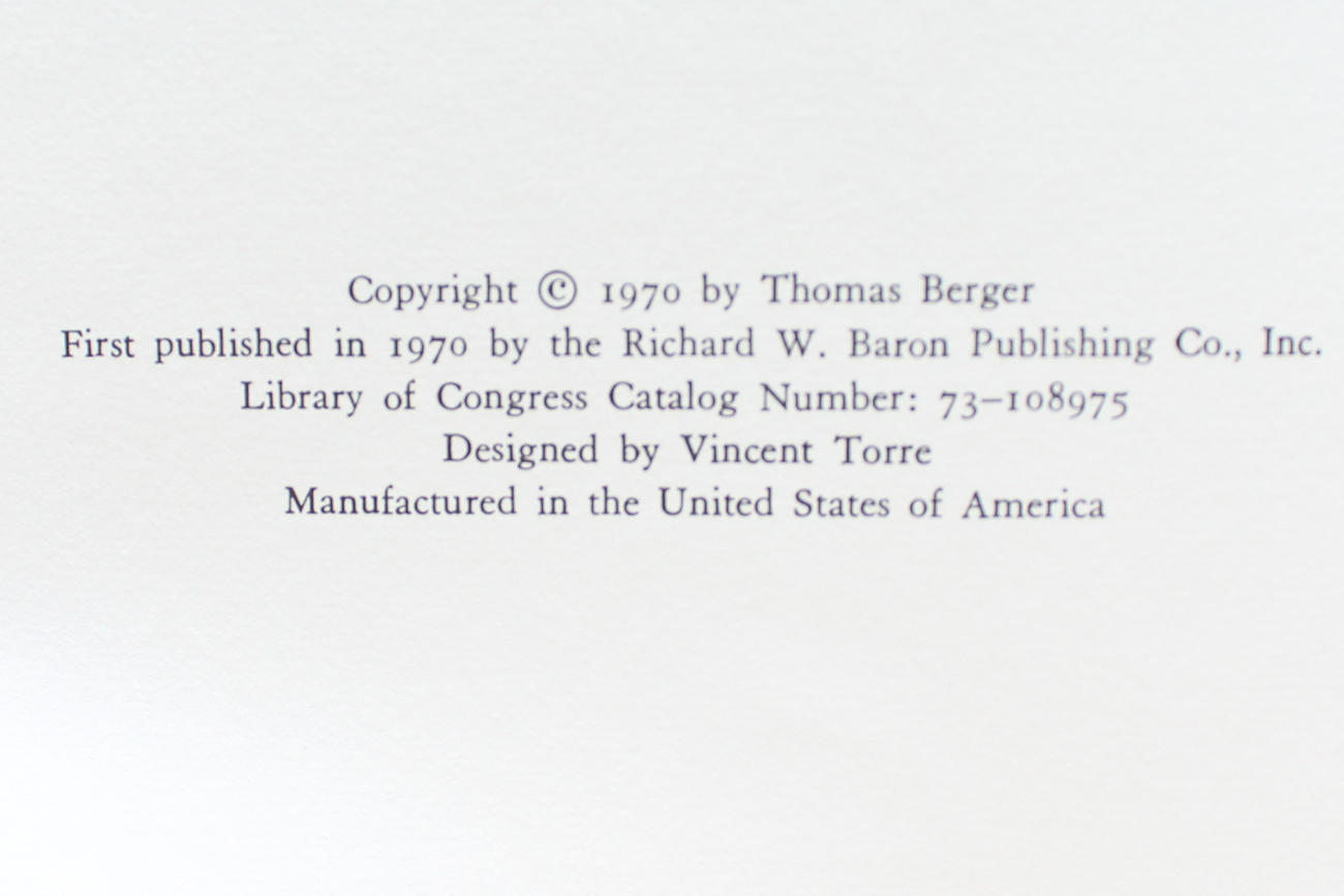 Thomas Berger Novels