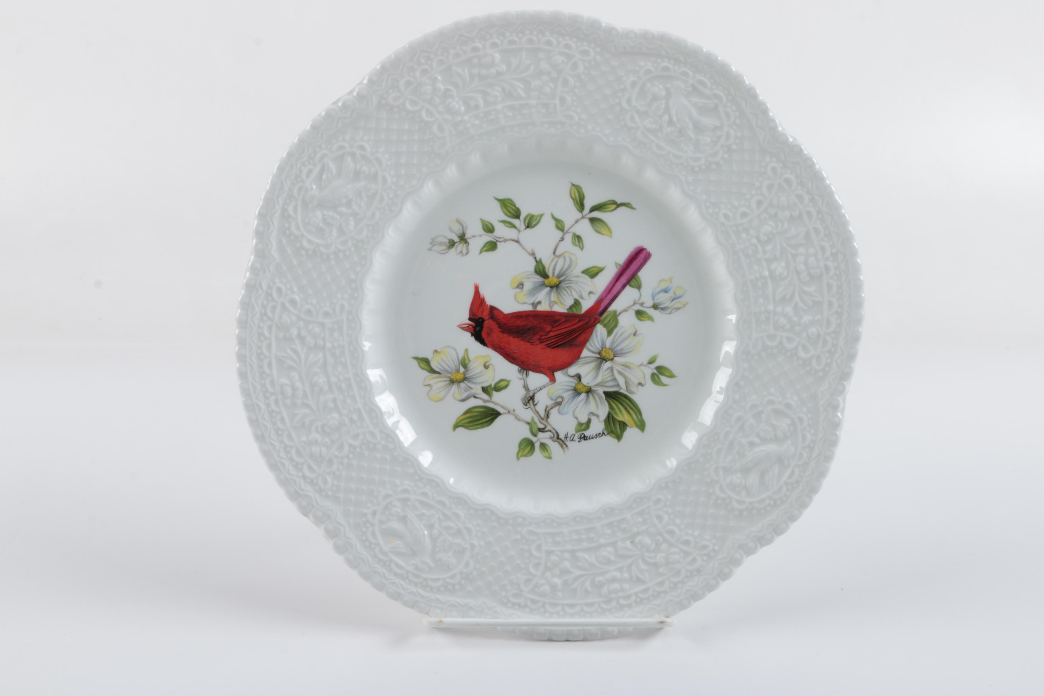 Henry A. Pausch for Royal Cauldon Ironstone Plates