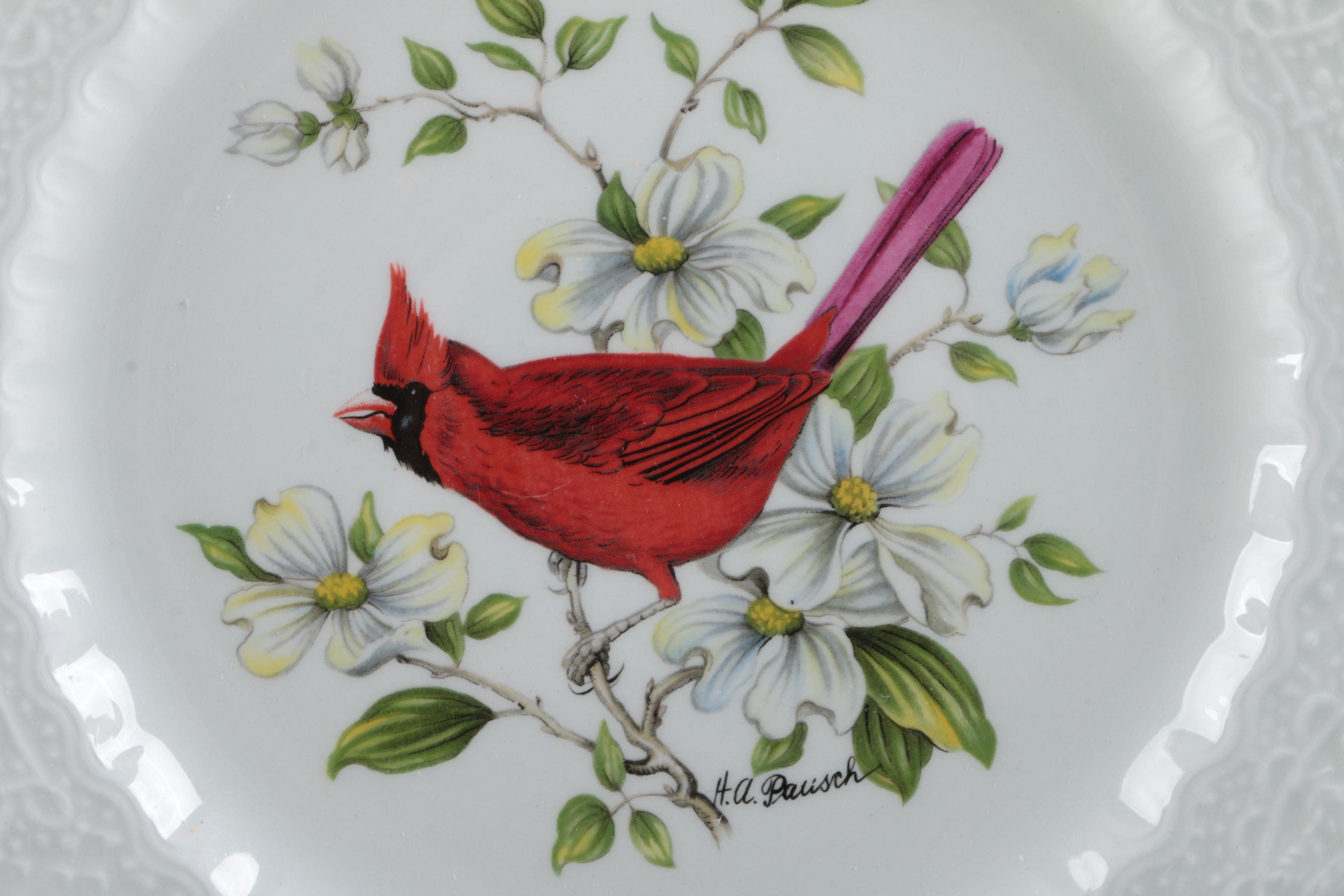 Henry A. Pausch for Royal Cauldon Ironstone Plates