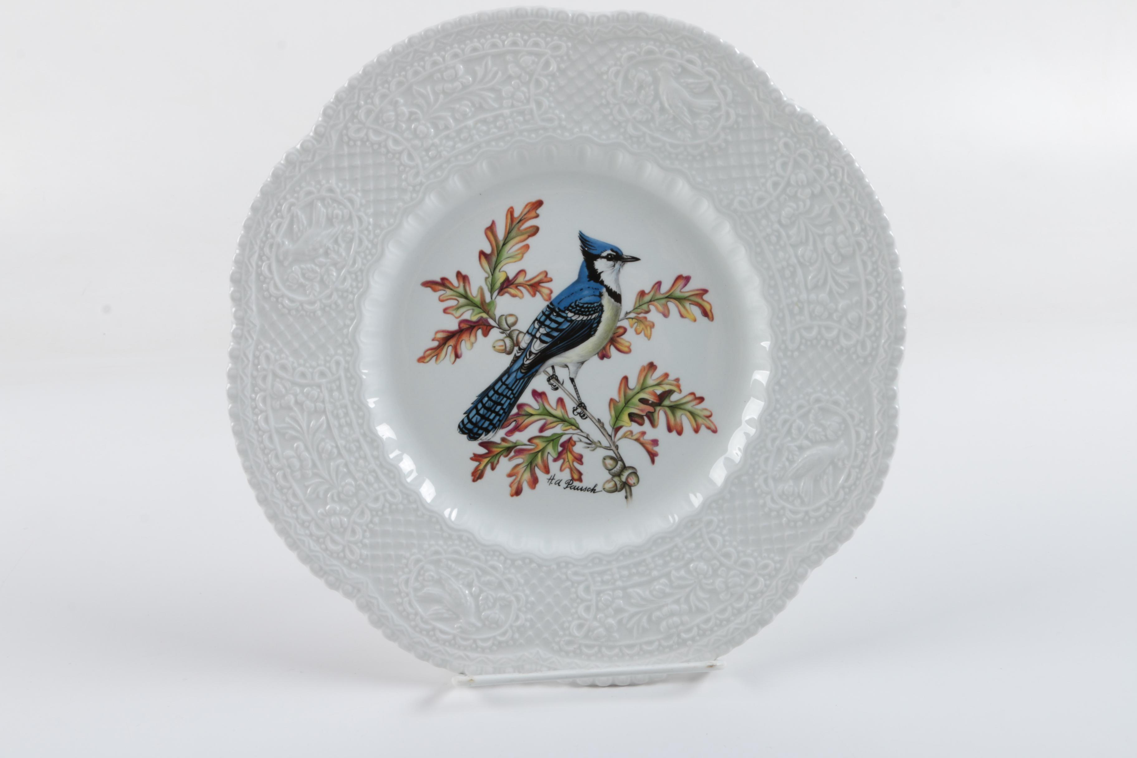 Henry A. Pausch for Royal Cauldon Ironstone Plates
