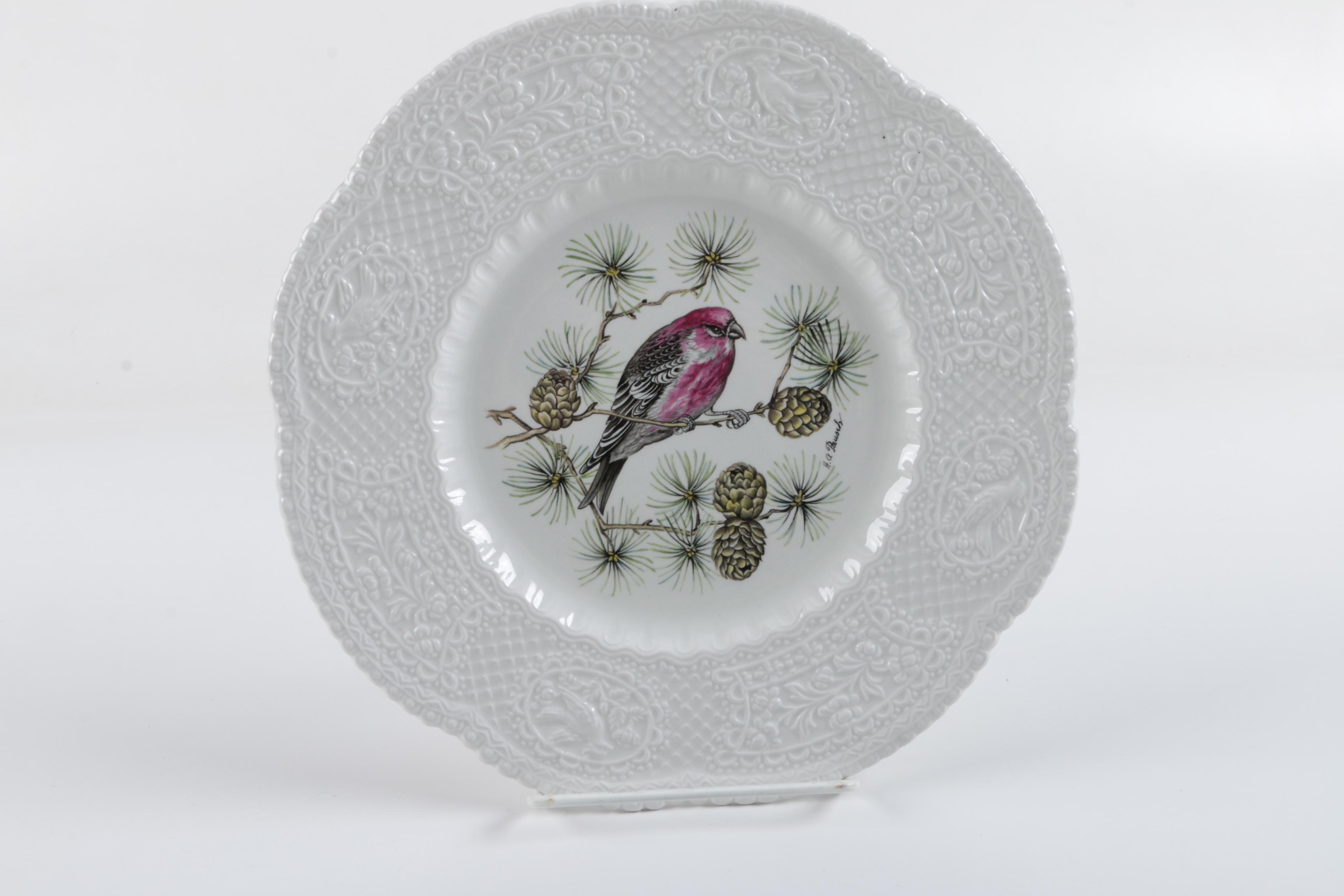 Henry A. Pausch for Royal Cauldon Ironstone Plates