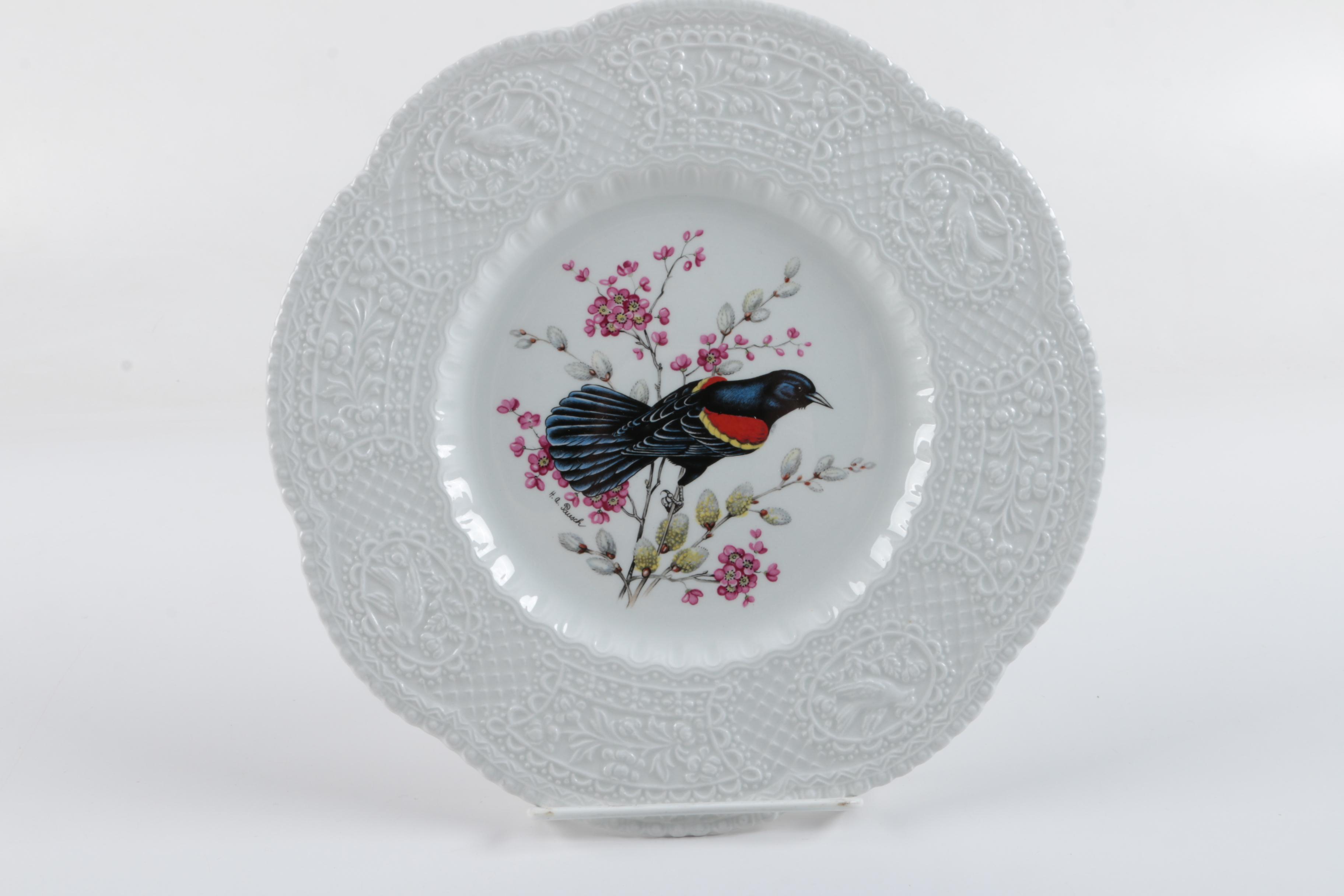 Henry A. Pausch for Royal Cauldon Ironstone Plates