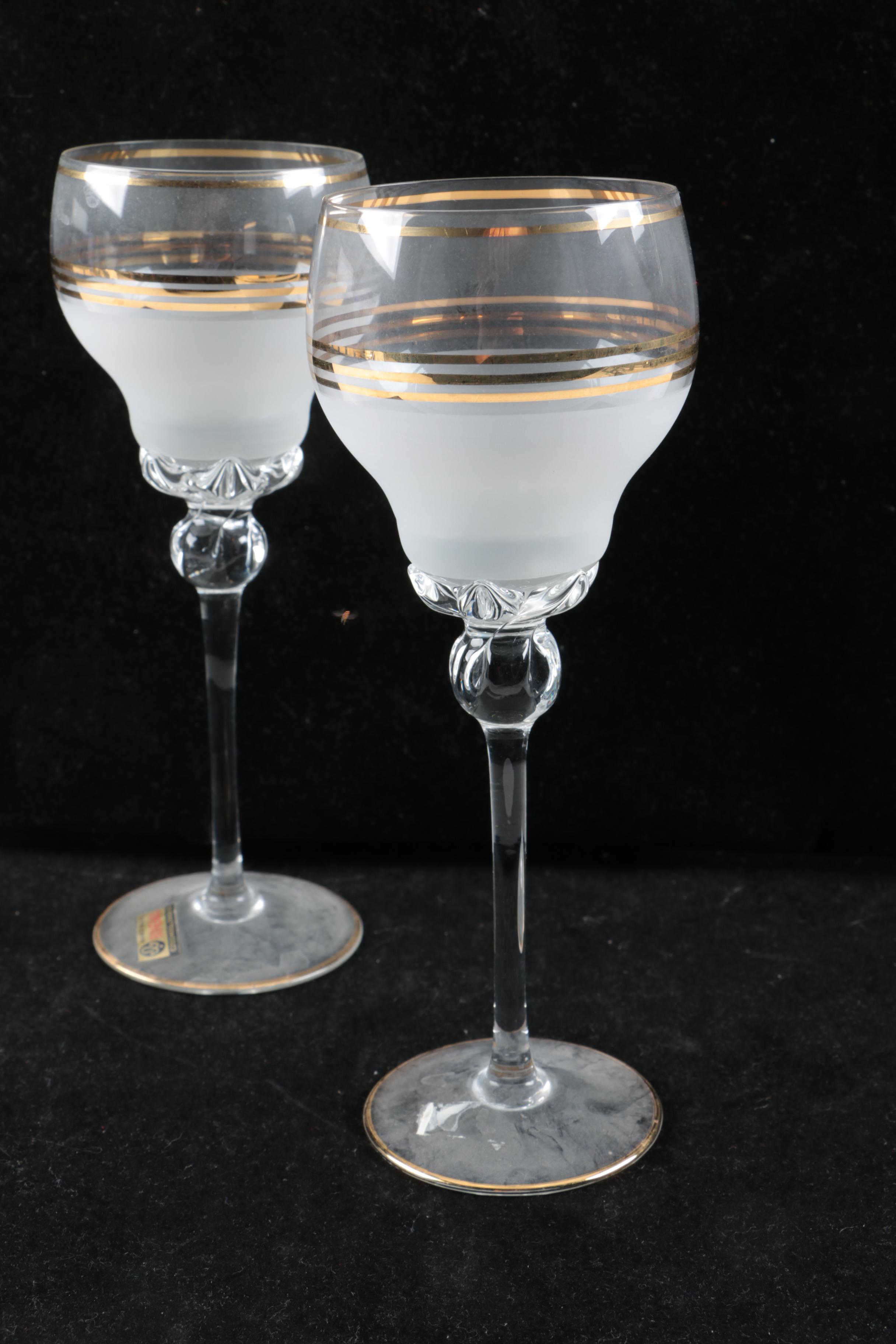 Bohemian Crystal Stemware