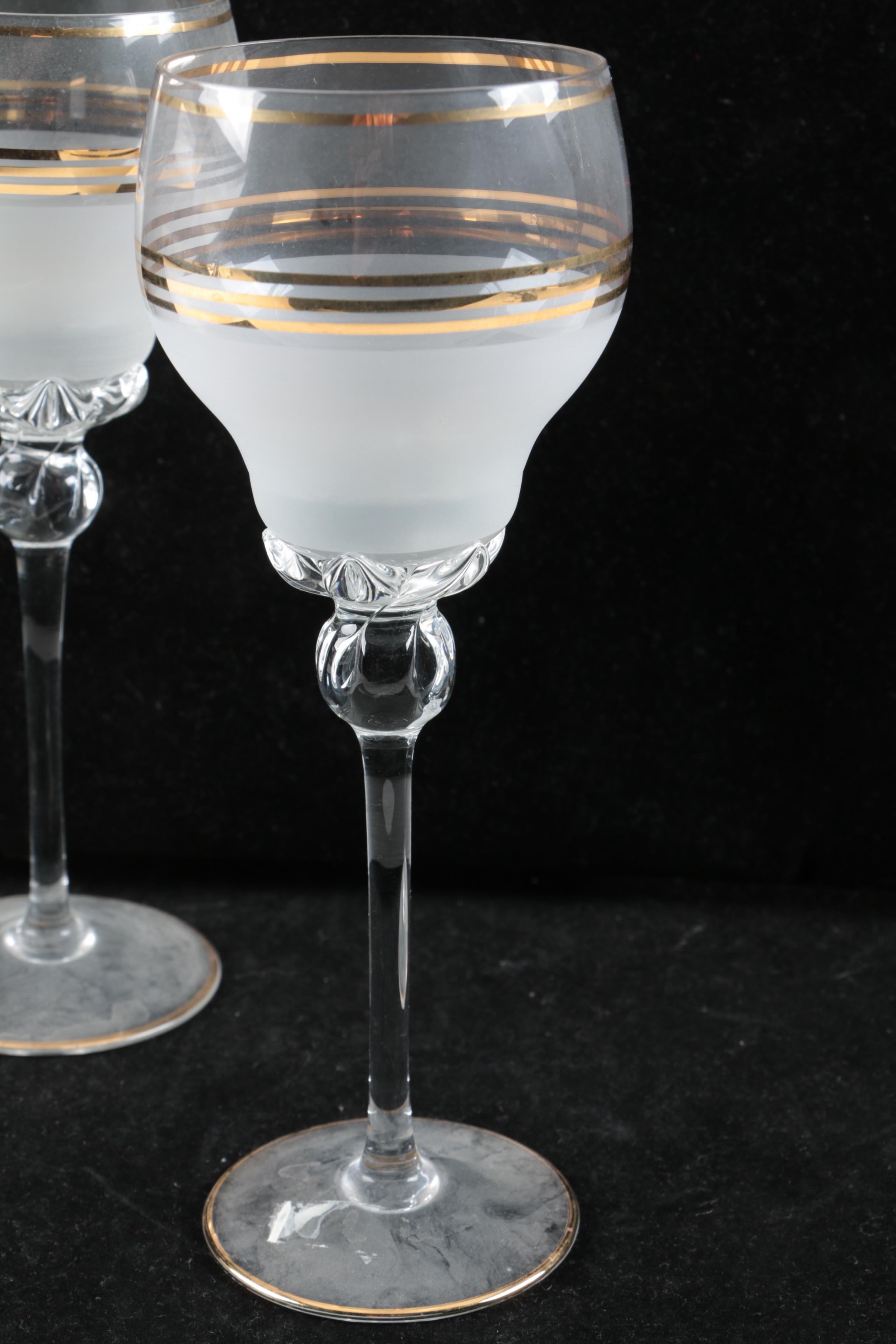 Bohemian Crystal Stemware