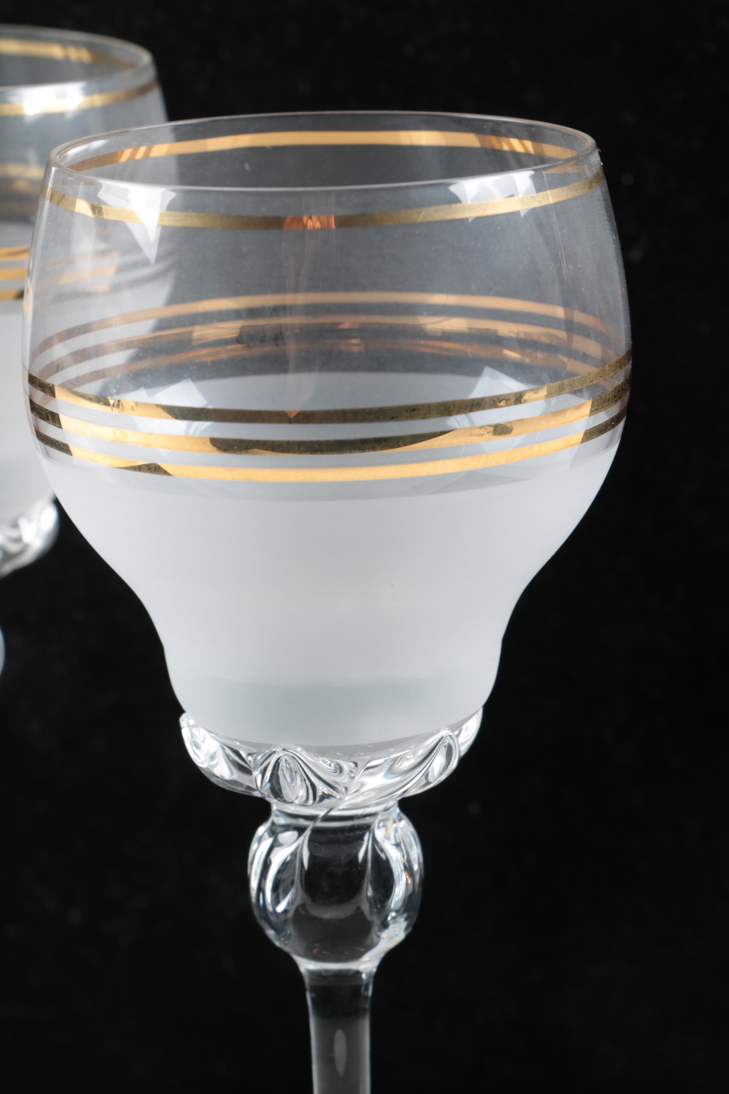 Bohemian Crystal Stemware