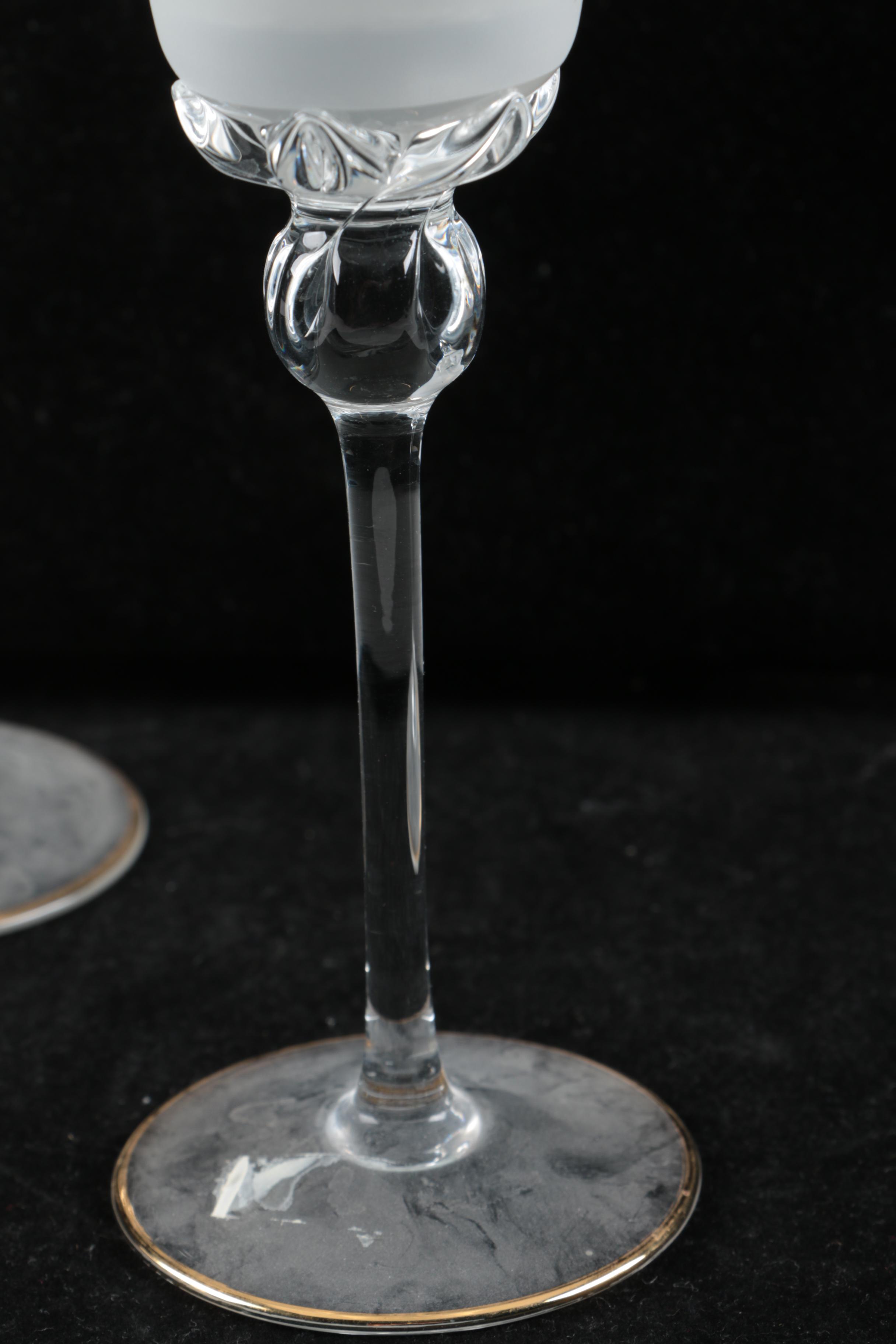 Bohemian Crystal Stemware