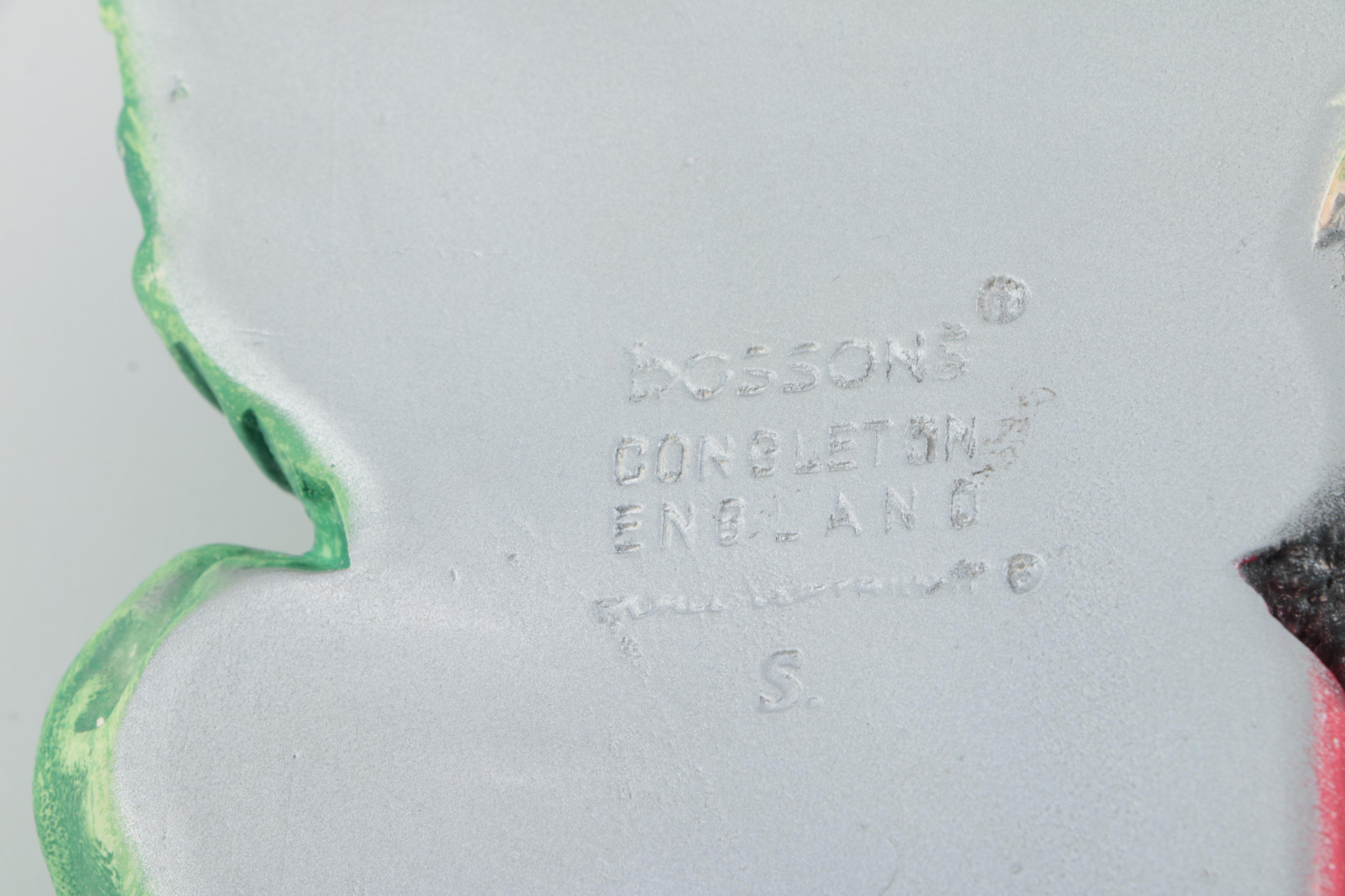 Bossons Chalkware Bust and A Ceramic Ginger Jar