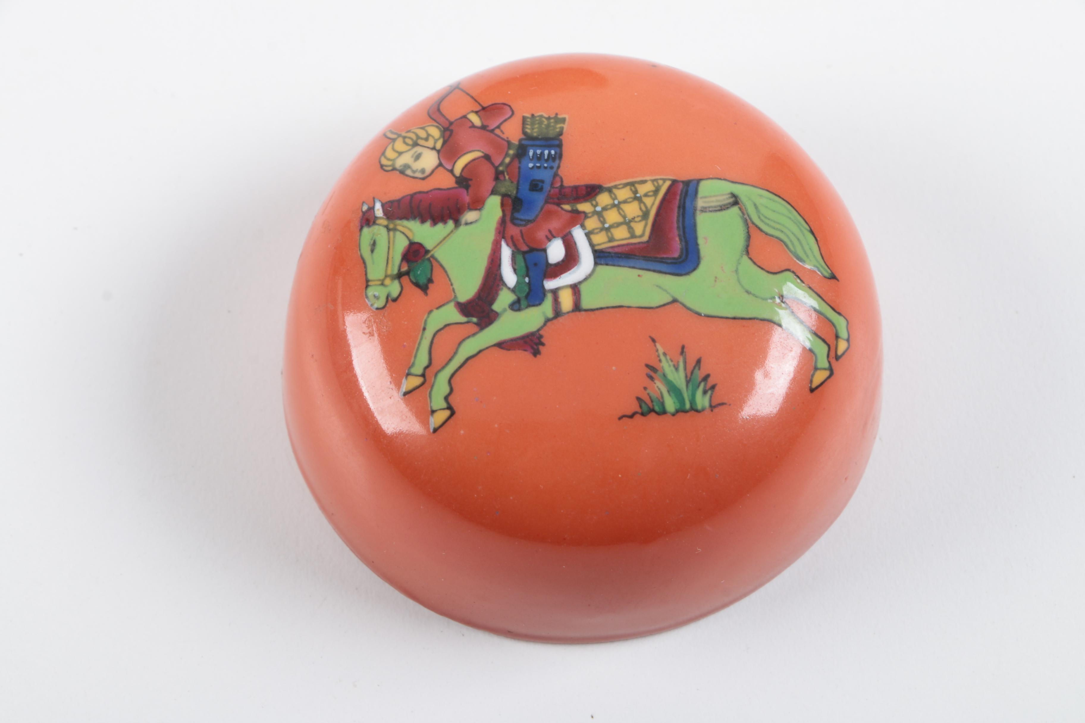 Bossons Chalkware Bust and A Ceramic Ginger Jar