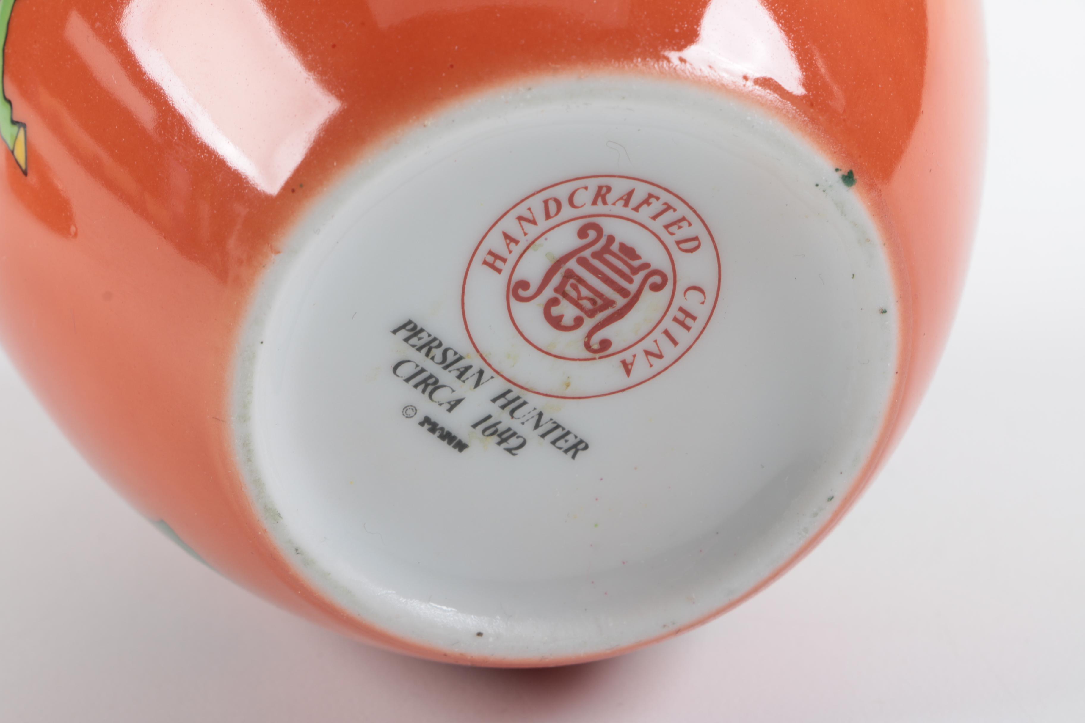 Bossons Chalkware Bust and A Ceramic Ginger Jar