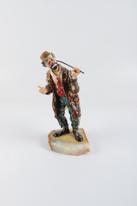 Emmett Kelly Clown Figurine by Ron Lee