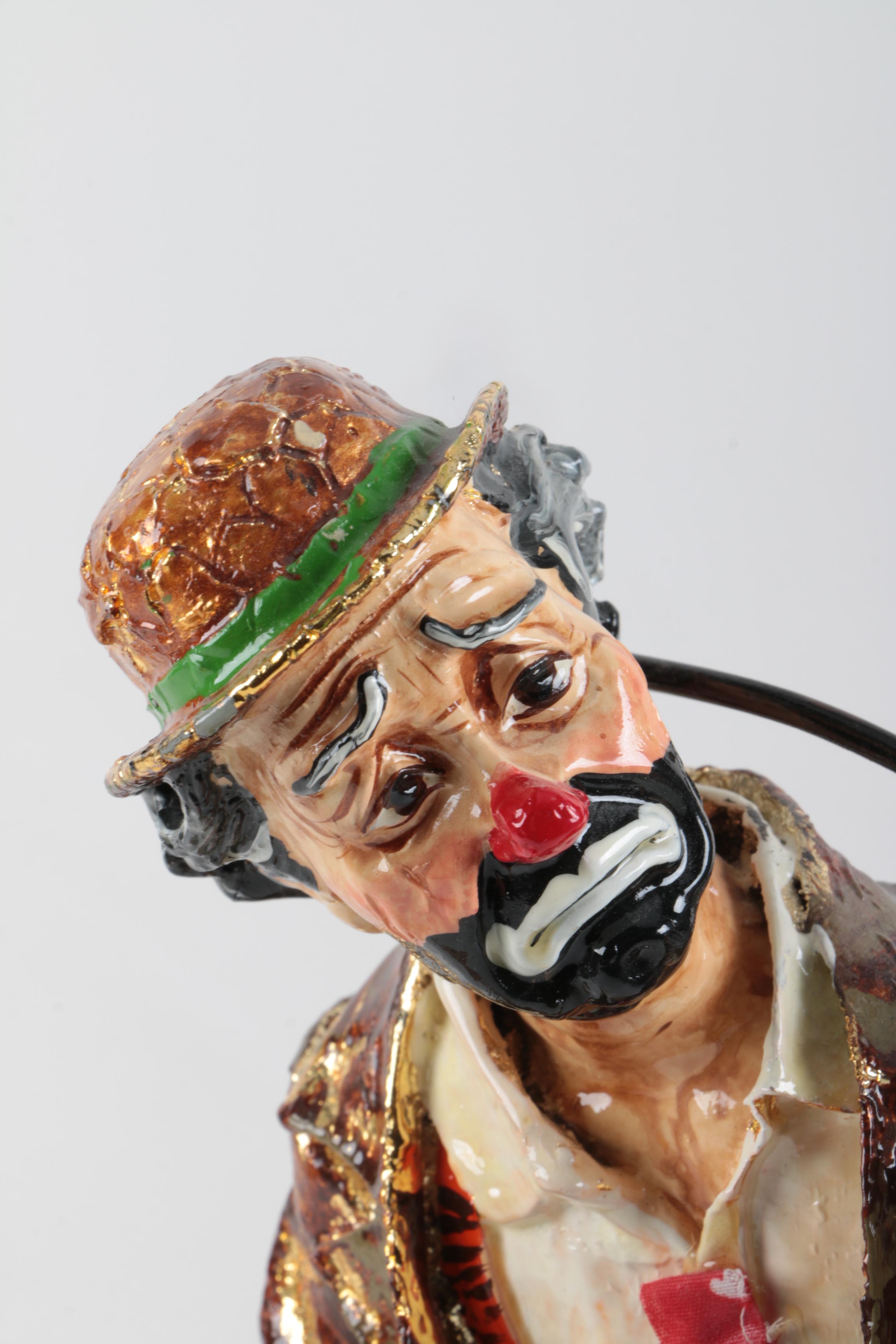 Emmett Kelly Clown Figurine by Ron Lee
