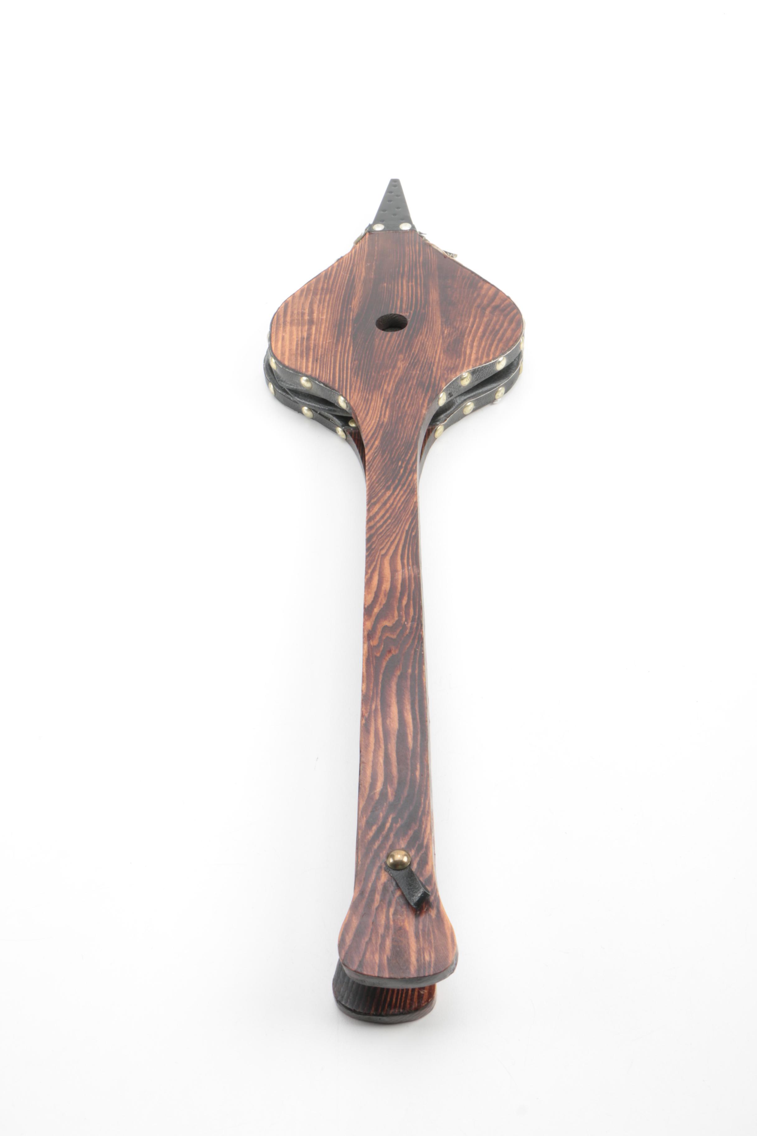 Wooden Fireplace Bellows