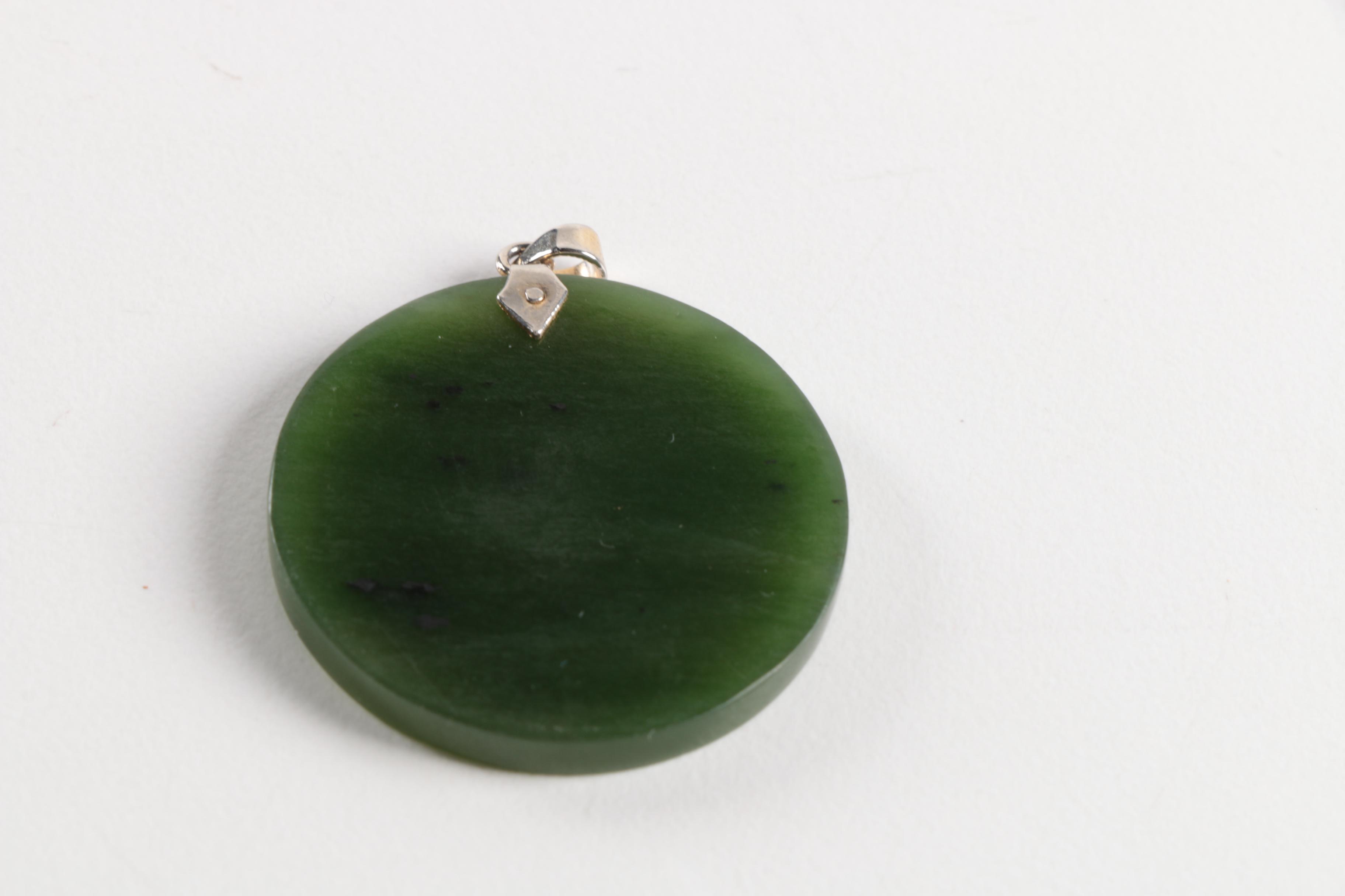 Sterling Gemstone Necklace, Pendants and Bangle Bracelet