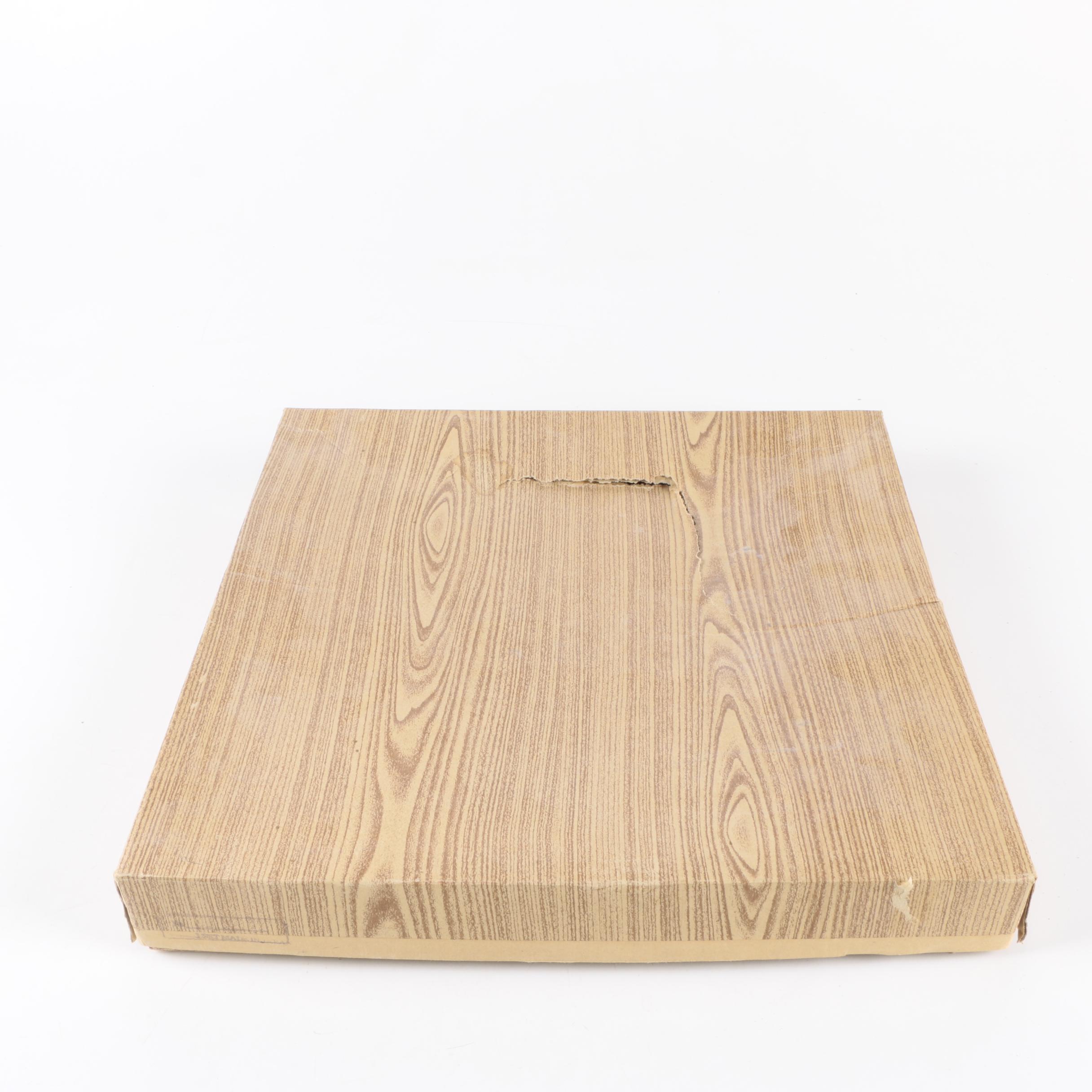 Japanese Lacquered Wood Tray