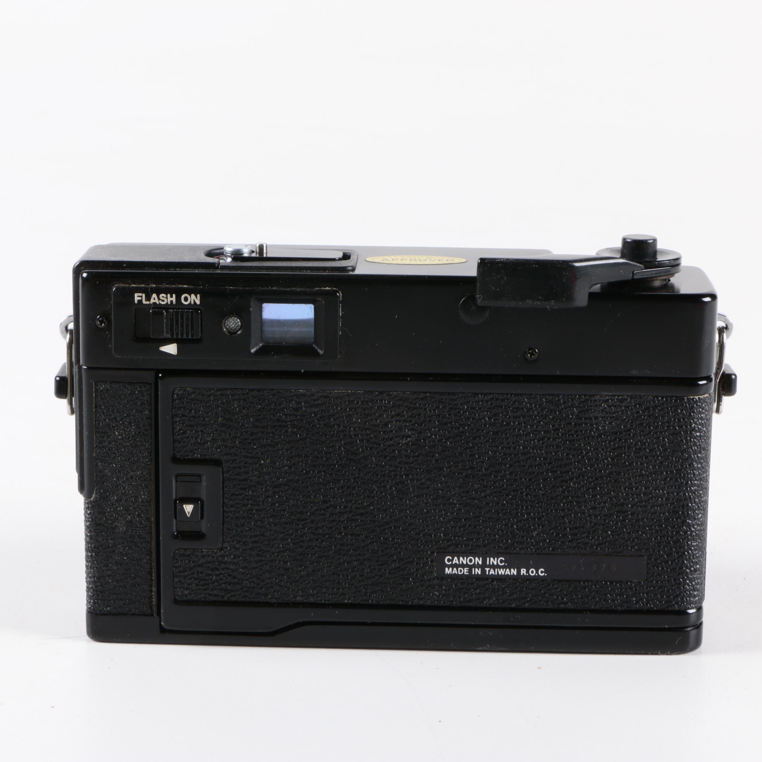 Canon AF35M II and A35 Datelux Film Cameras