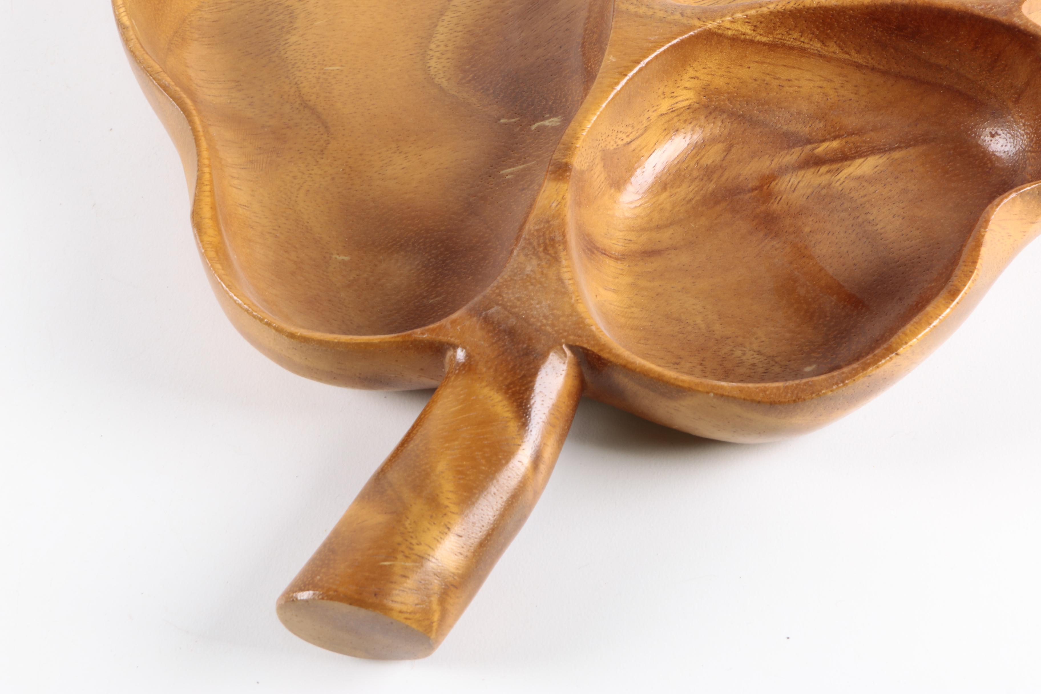 Vintage Hawaiian Wooden Bowls