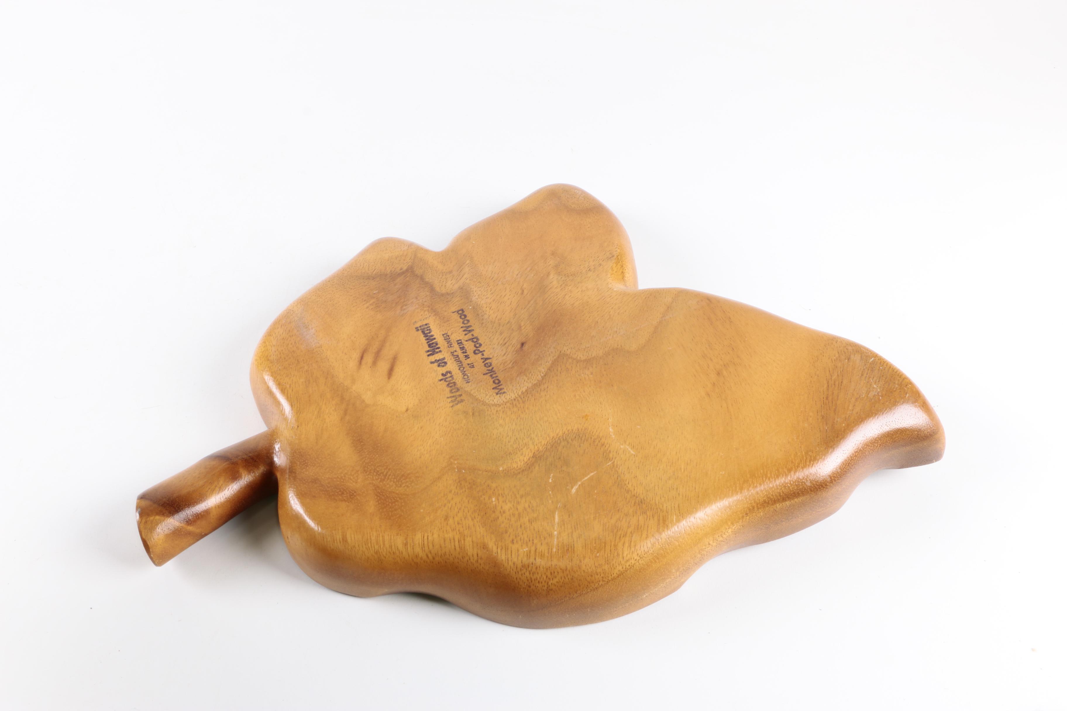 Vintage Hawaiian Wooden Bowls