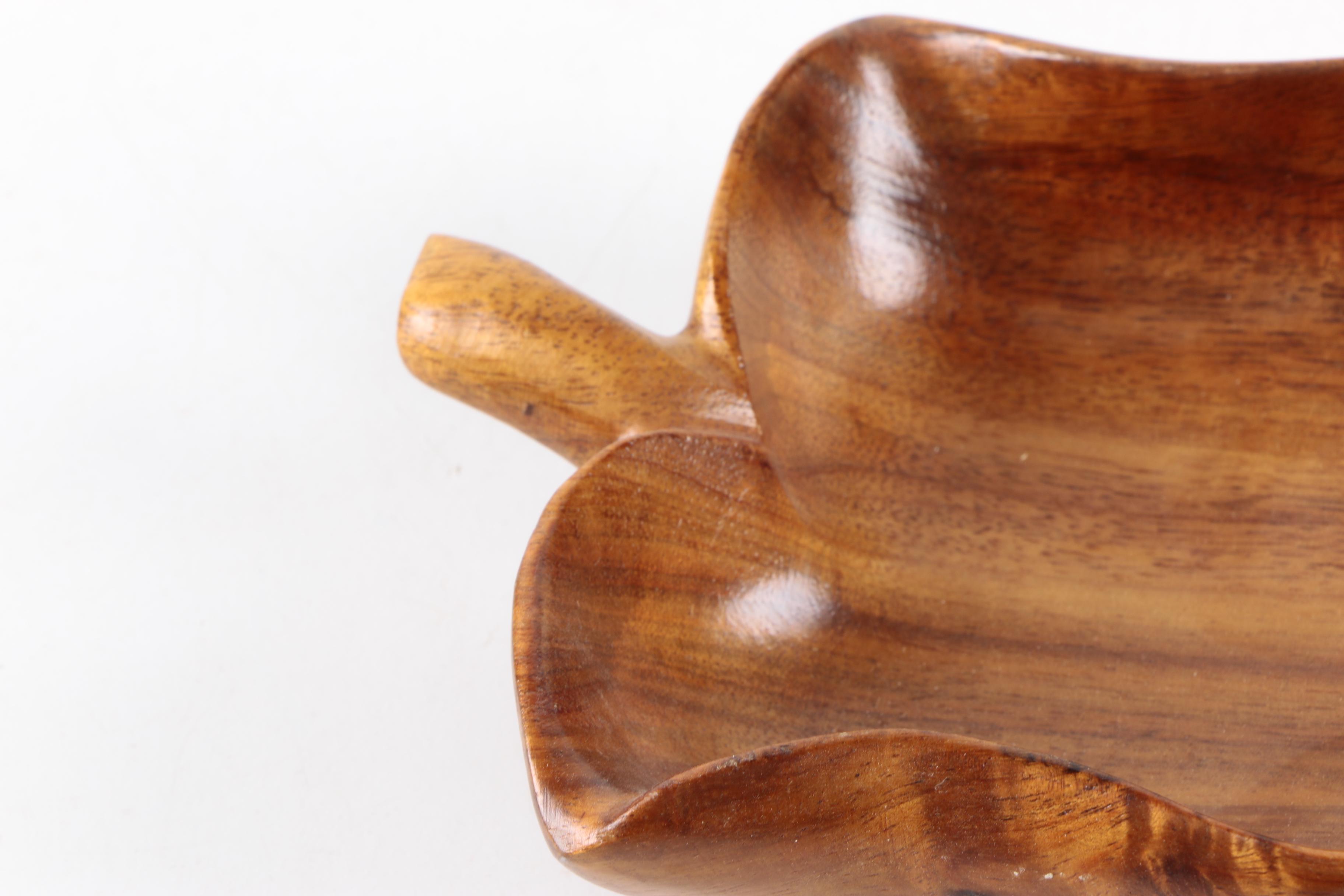 Vintage Hawaiian Wooden Bowls