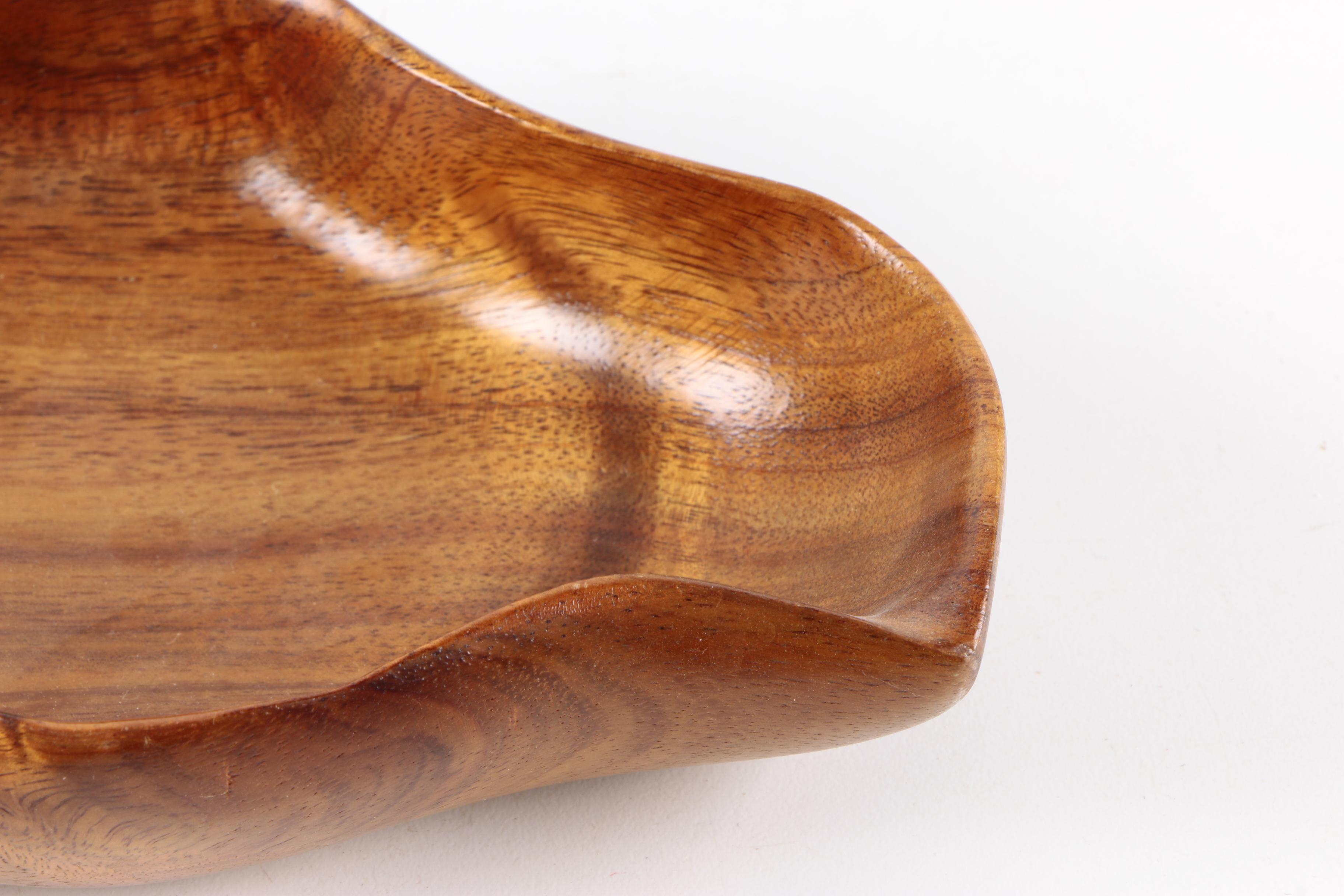 Vintage Hawaiian Wooden Bowls