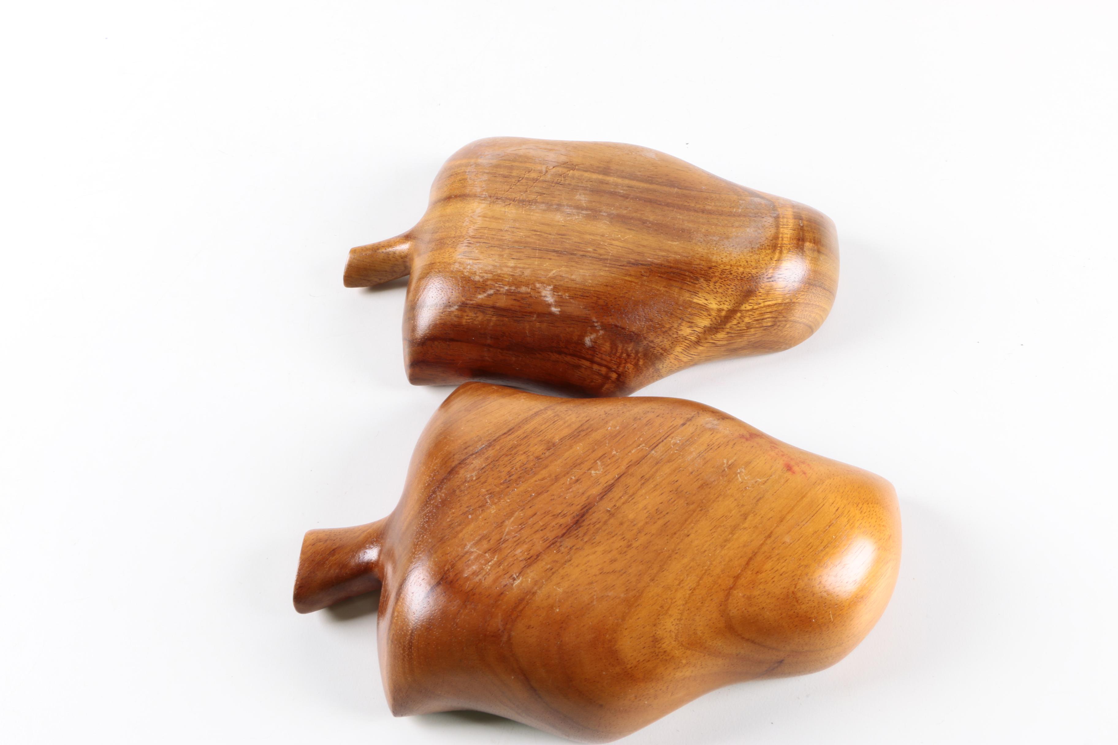 Vintage Hawaiian Wooden Bowls