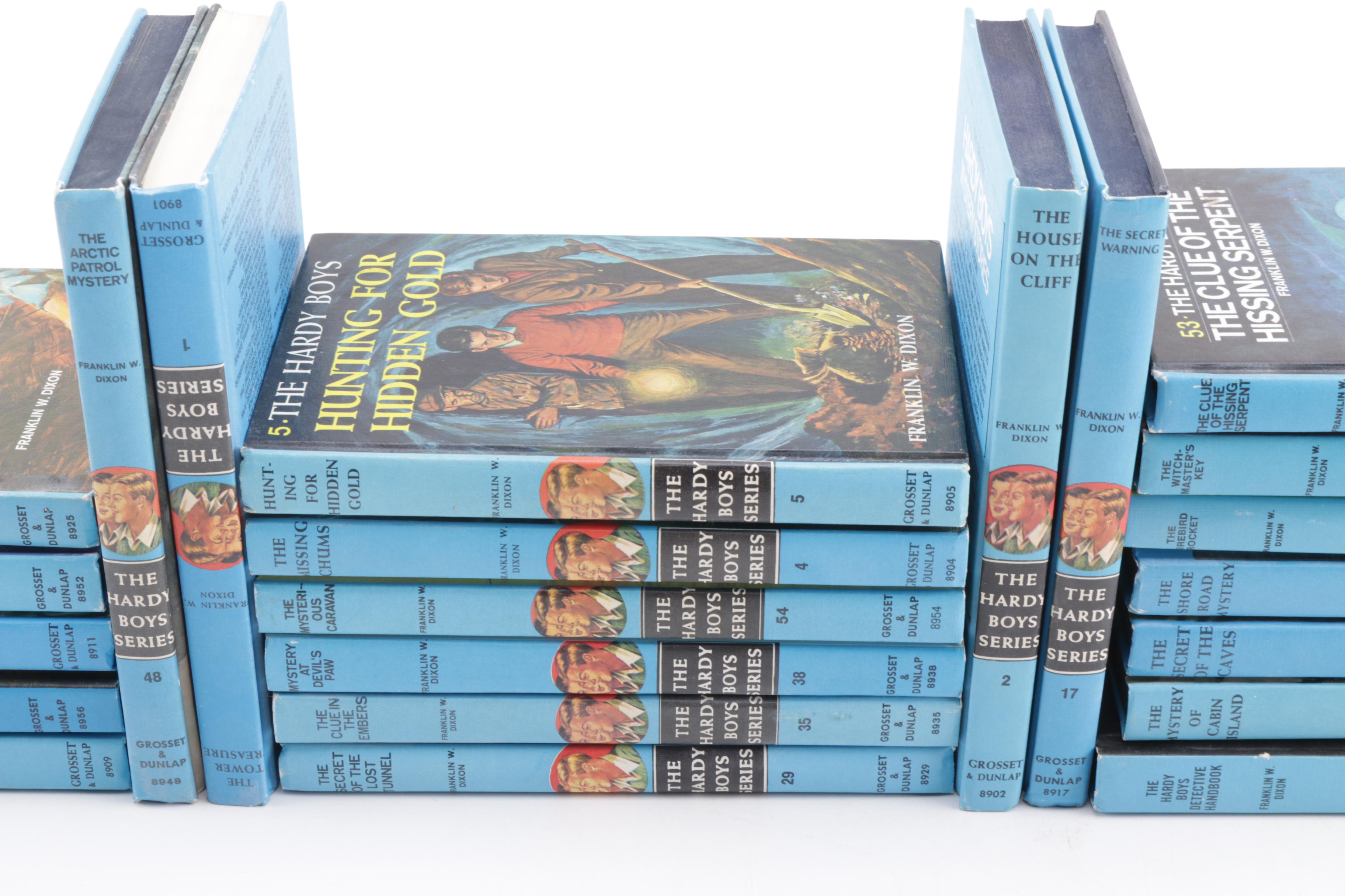 1980s "The Hardy Boys" Books and American History Books