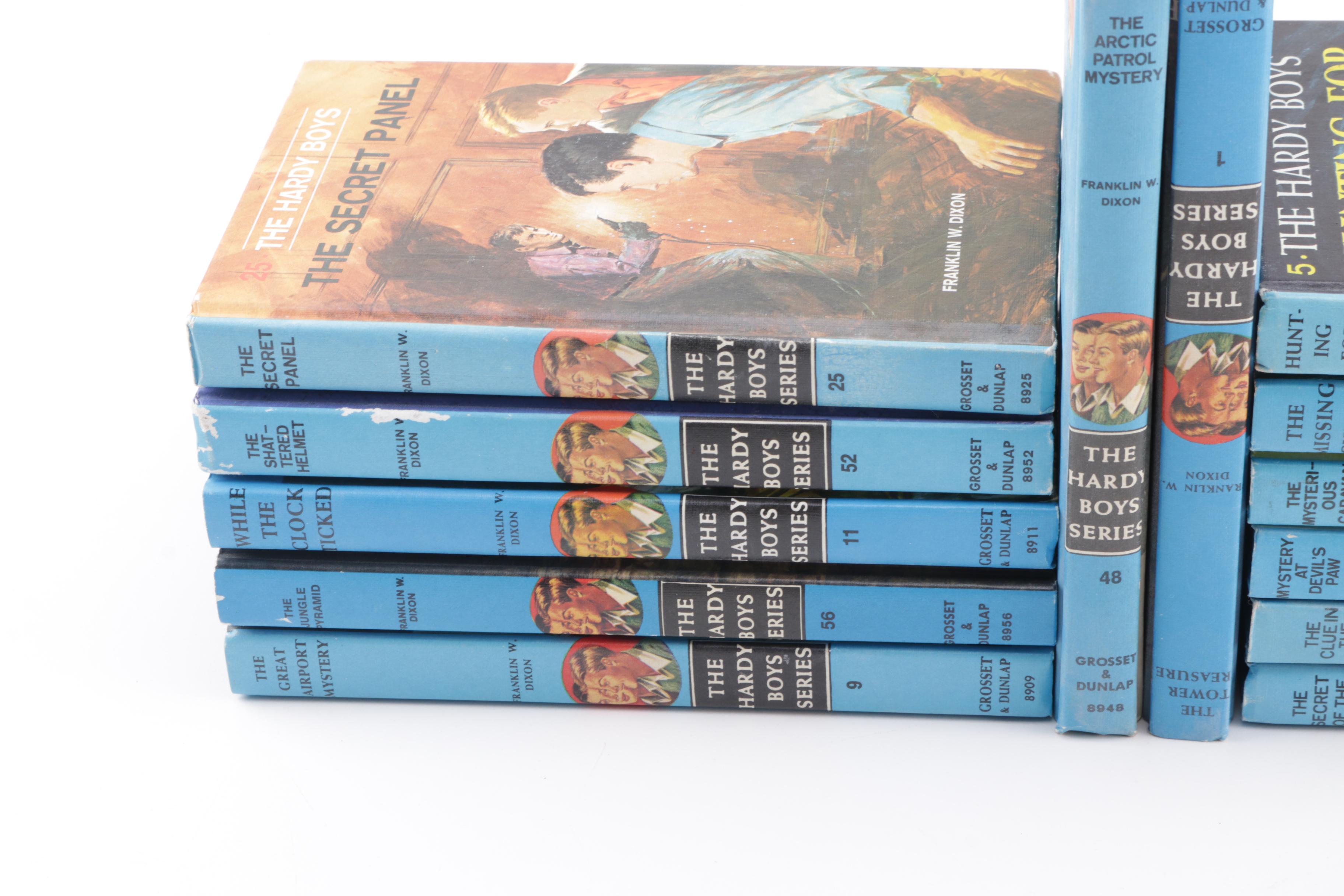 1980s "The Hardy Boys" Books and American History Books