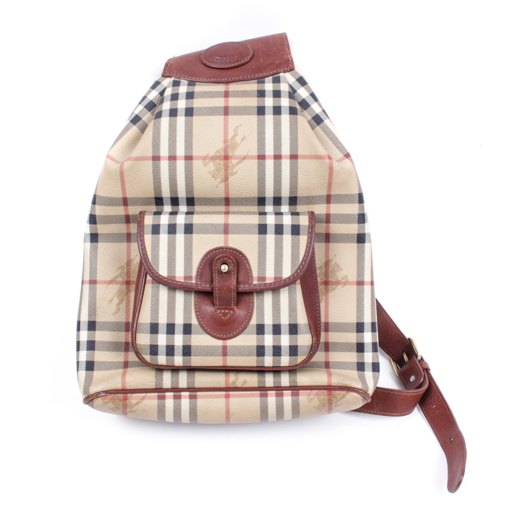 Vintage Burberry Backpack