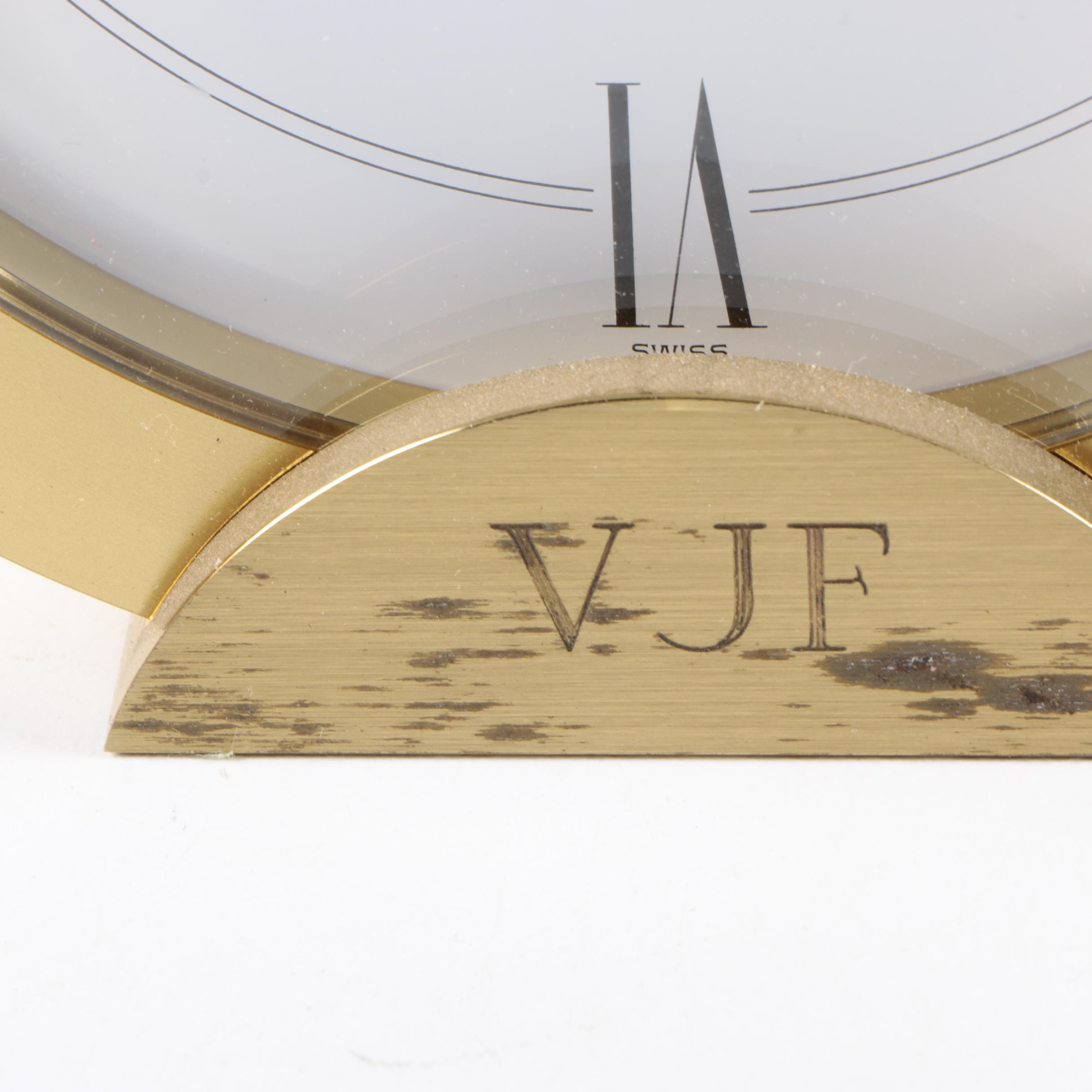 Art Deco Style Tiffany & Co. Desk Clock