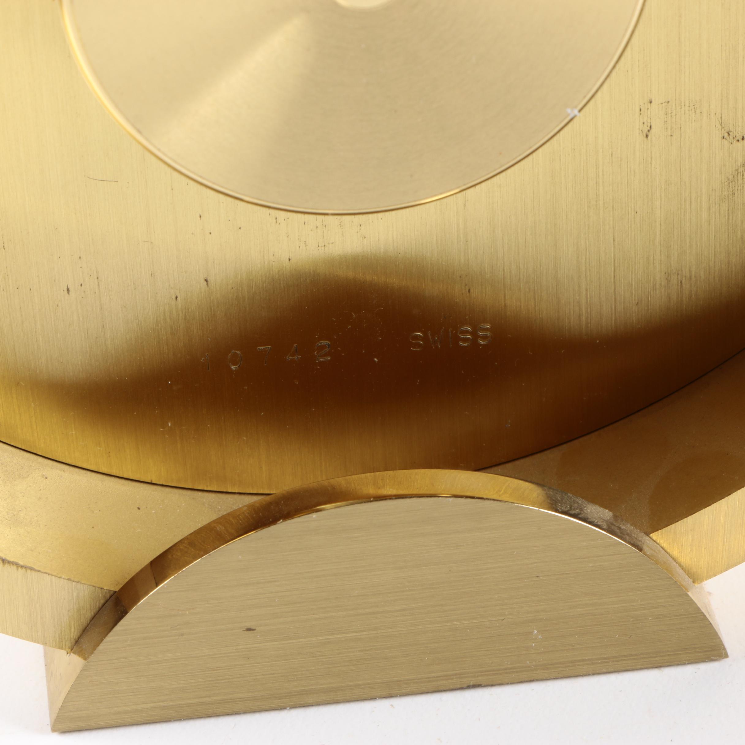 Art Deco Style Tiffany & Co. Desk Clock