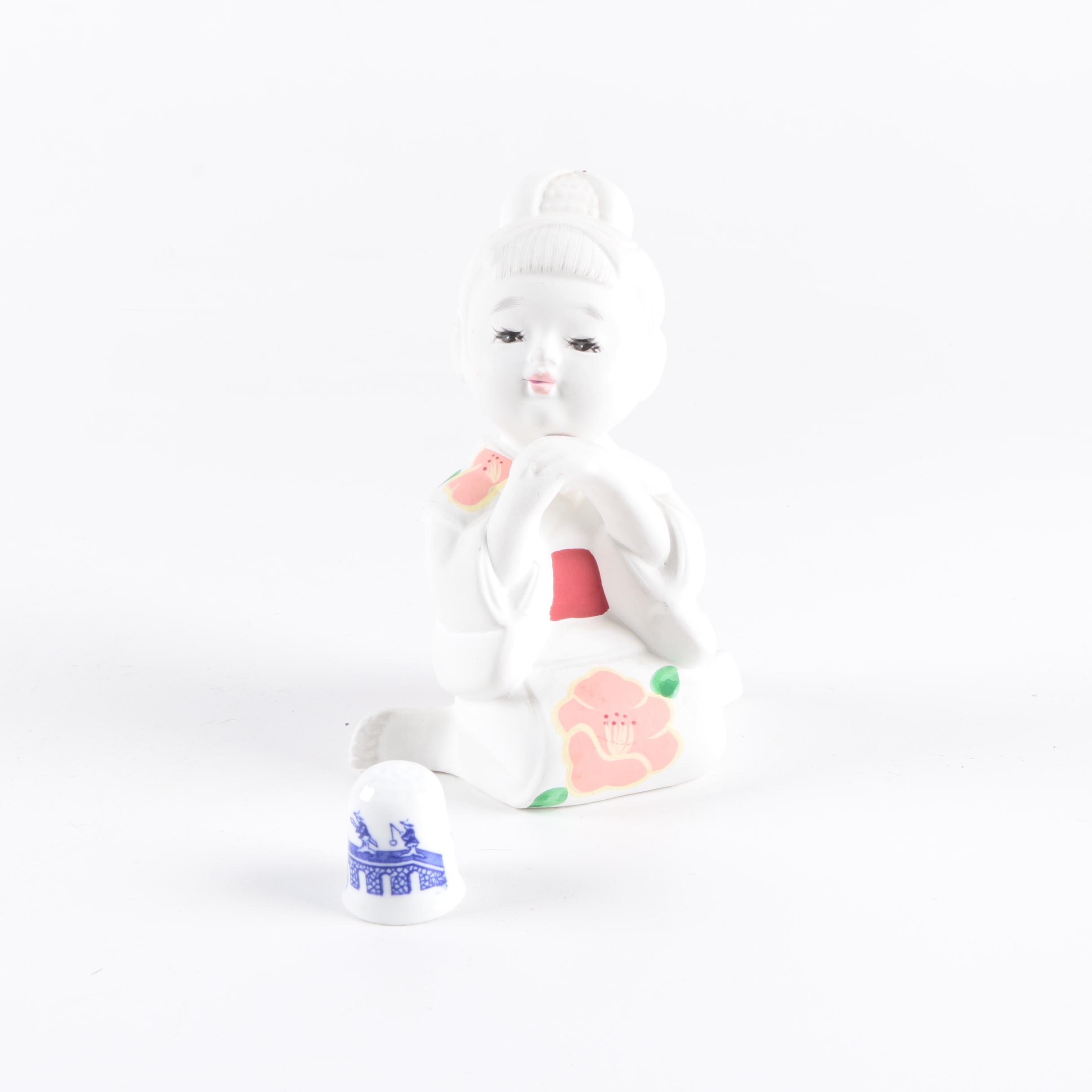 Japan Air Lines Bowls and Other Collectibles including Coalport