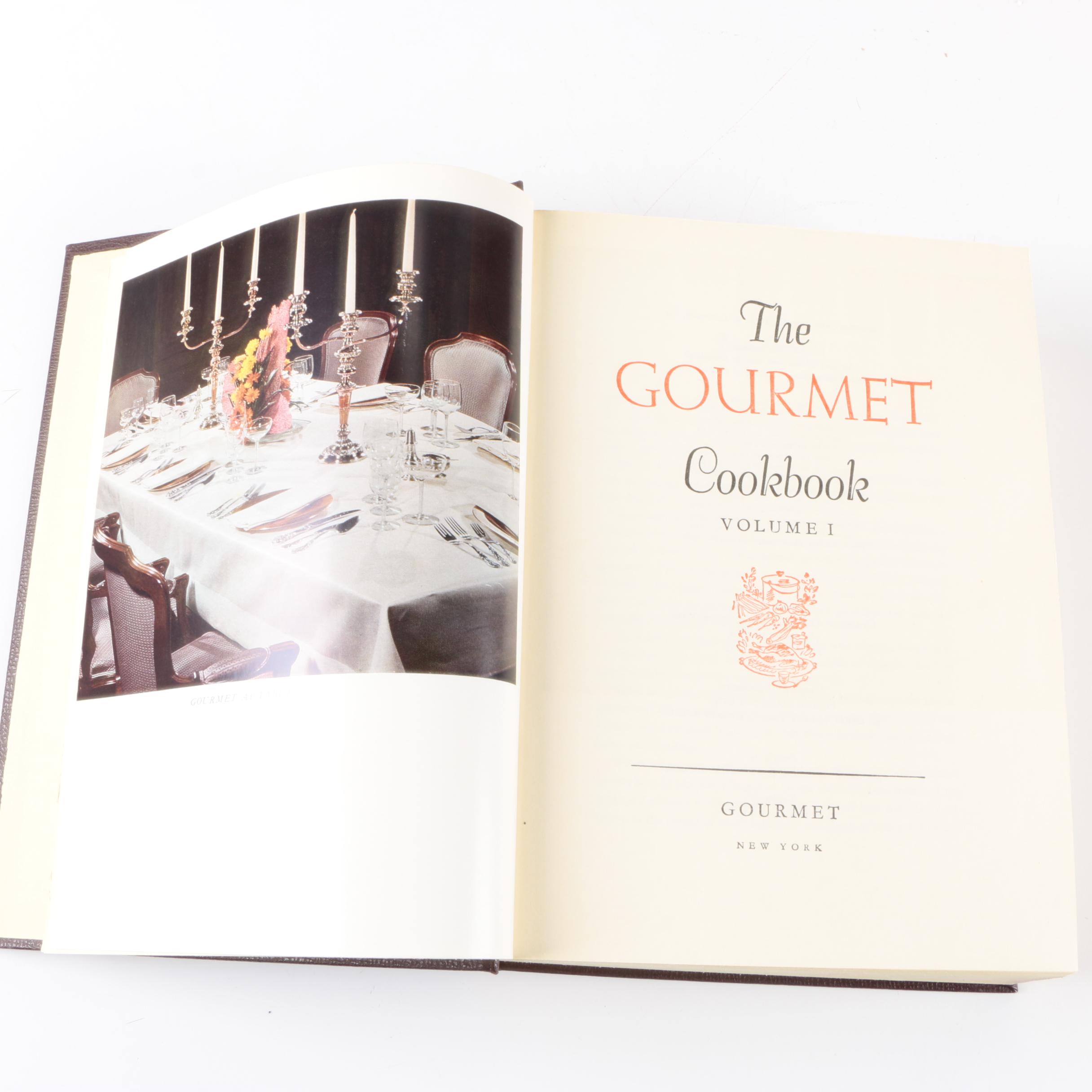 1963 "The Gourmet Cookbook" Two-Volume Set