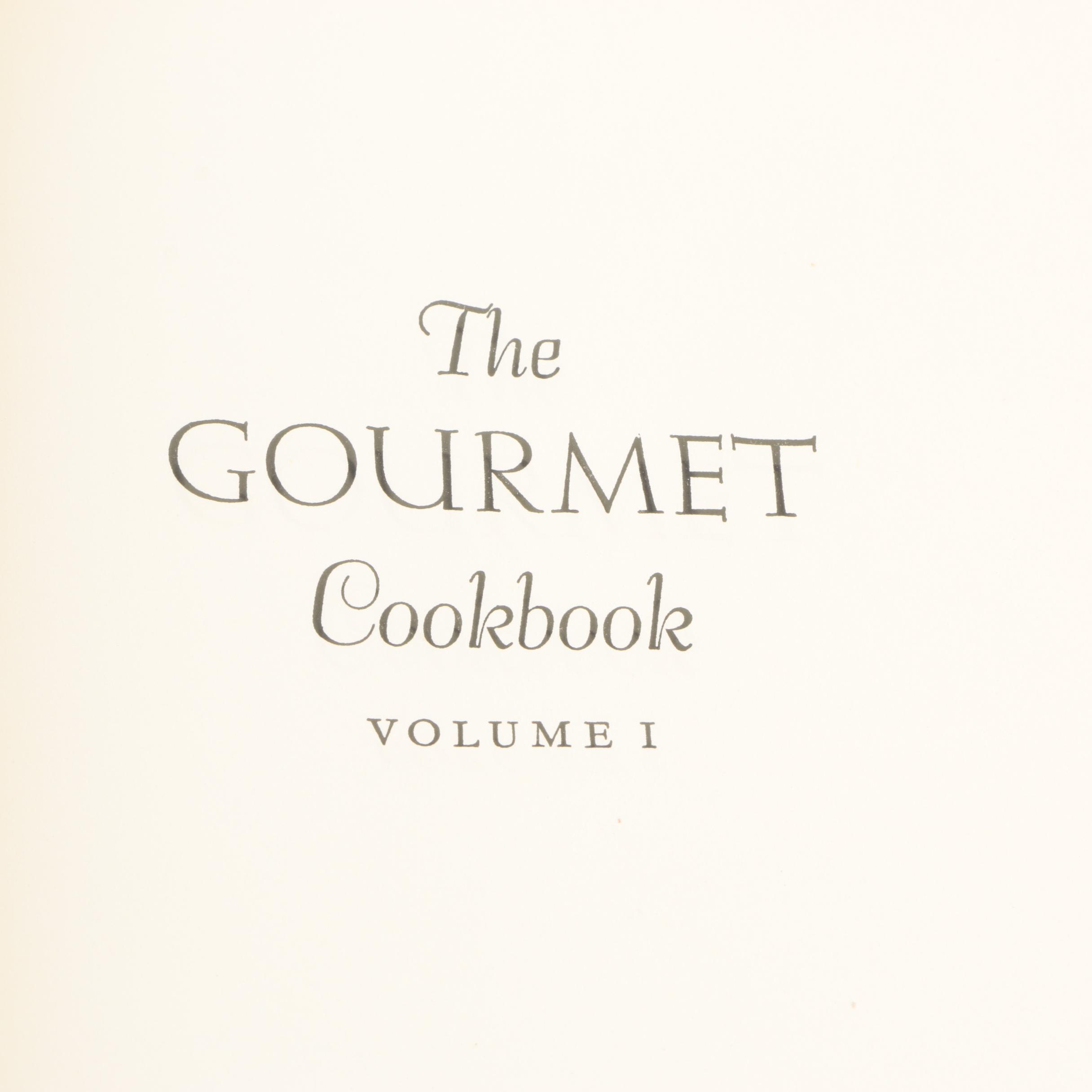 1963 "The Gourmet Cookbook" Two-Volume Set