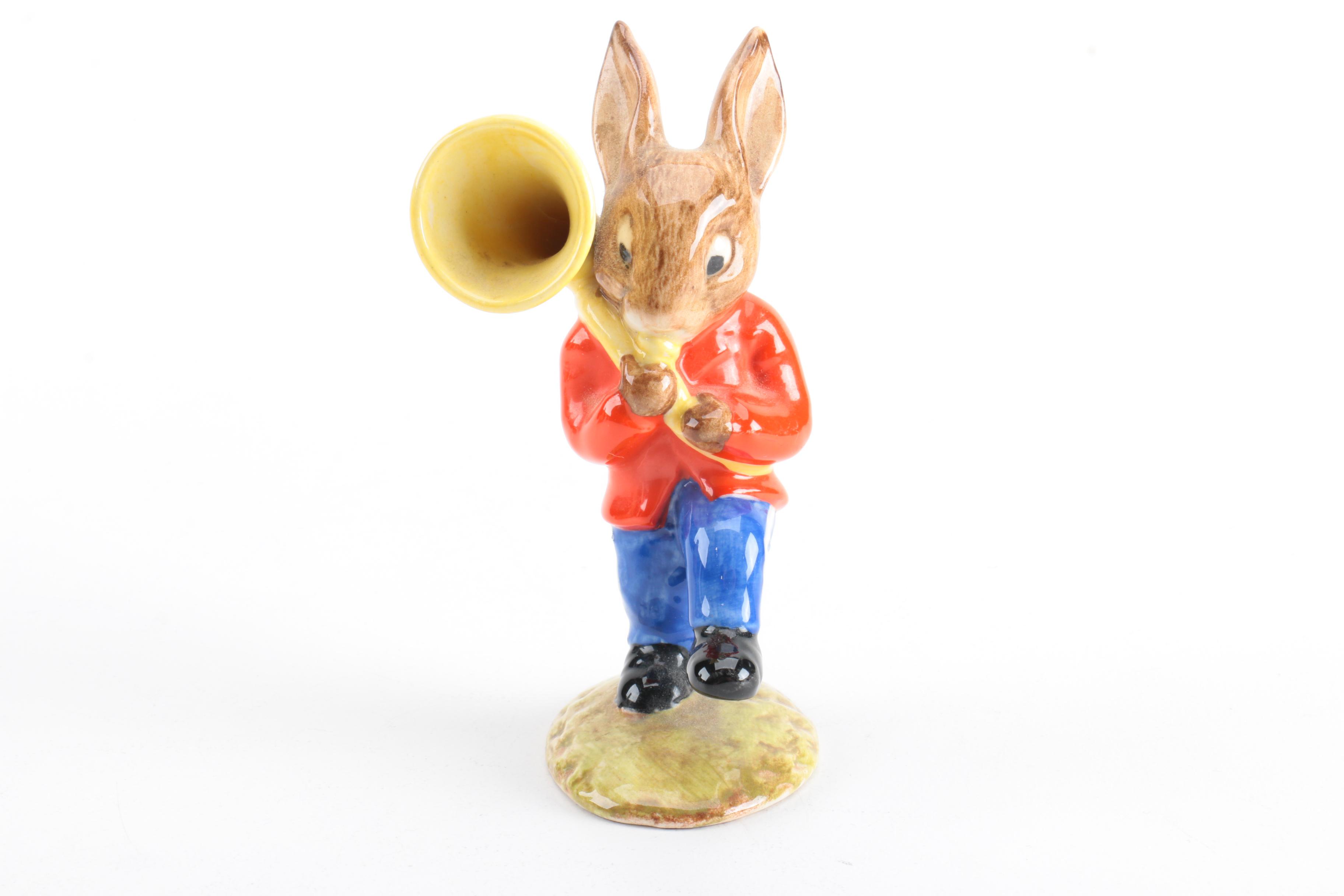 Ceramic Figurines including "Sousaphone Bunnykins"