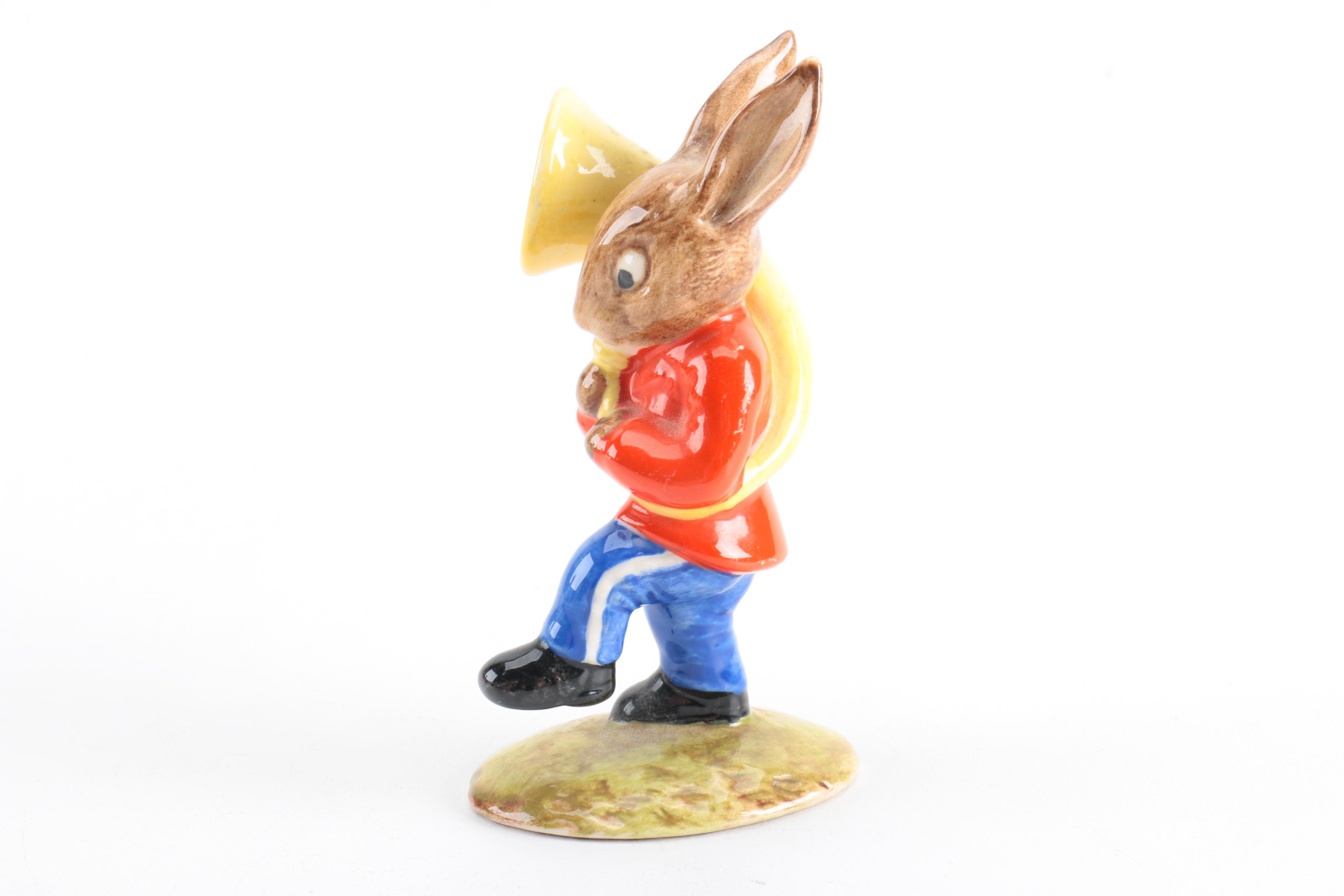 Ceramic Figurines including "Sousaphone Bunnykins"