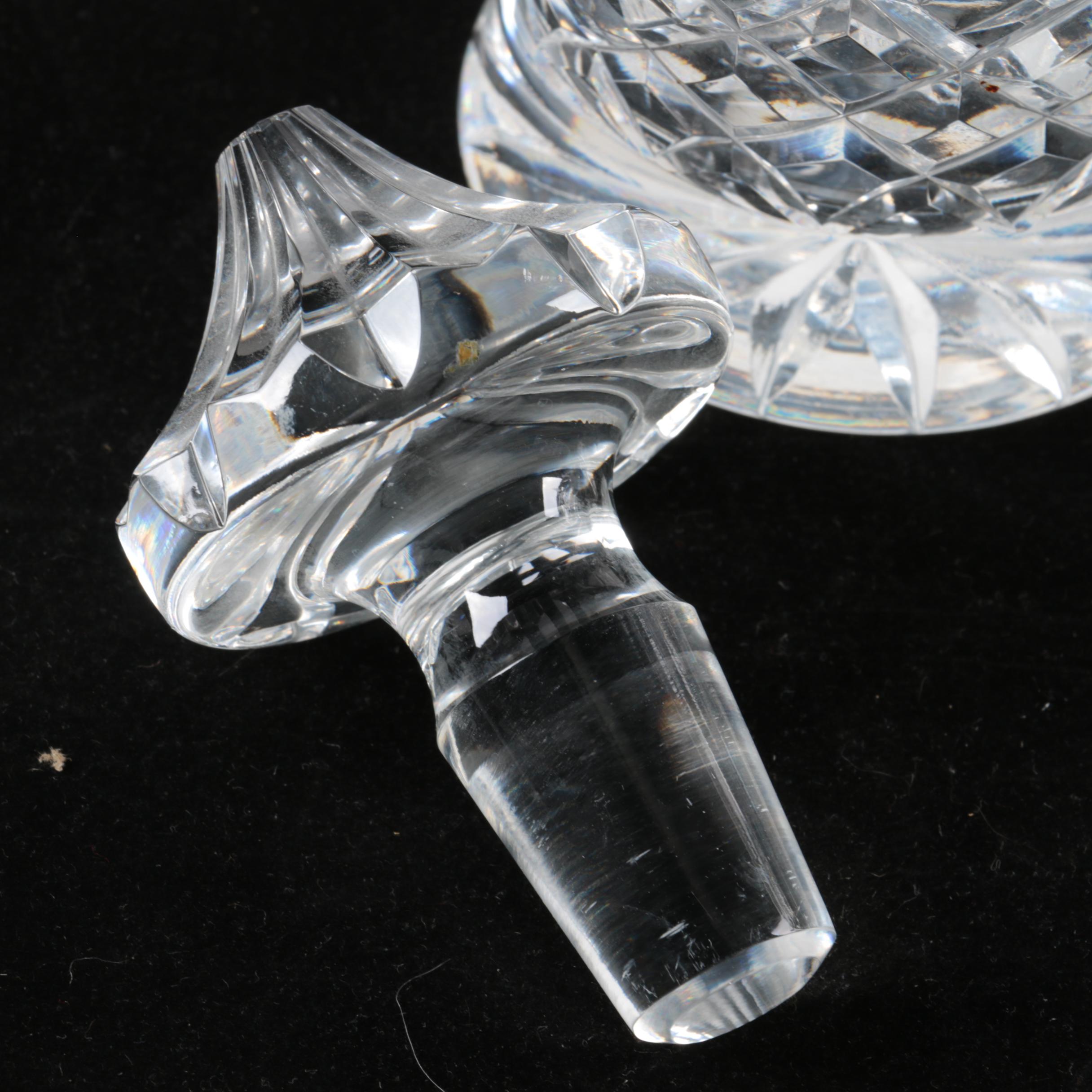 Waterford Crystal "Shannon Jubilee" Wine Decanters and "Alana" Tumblers