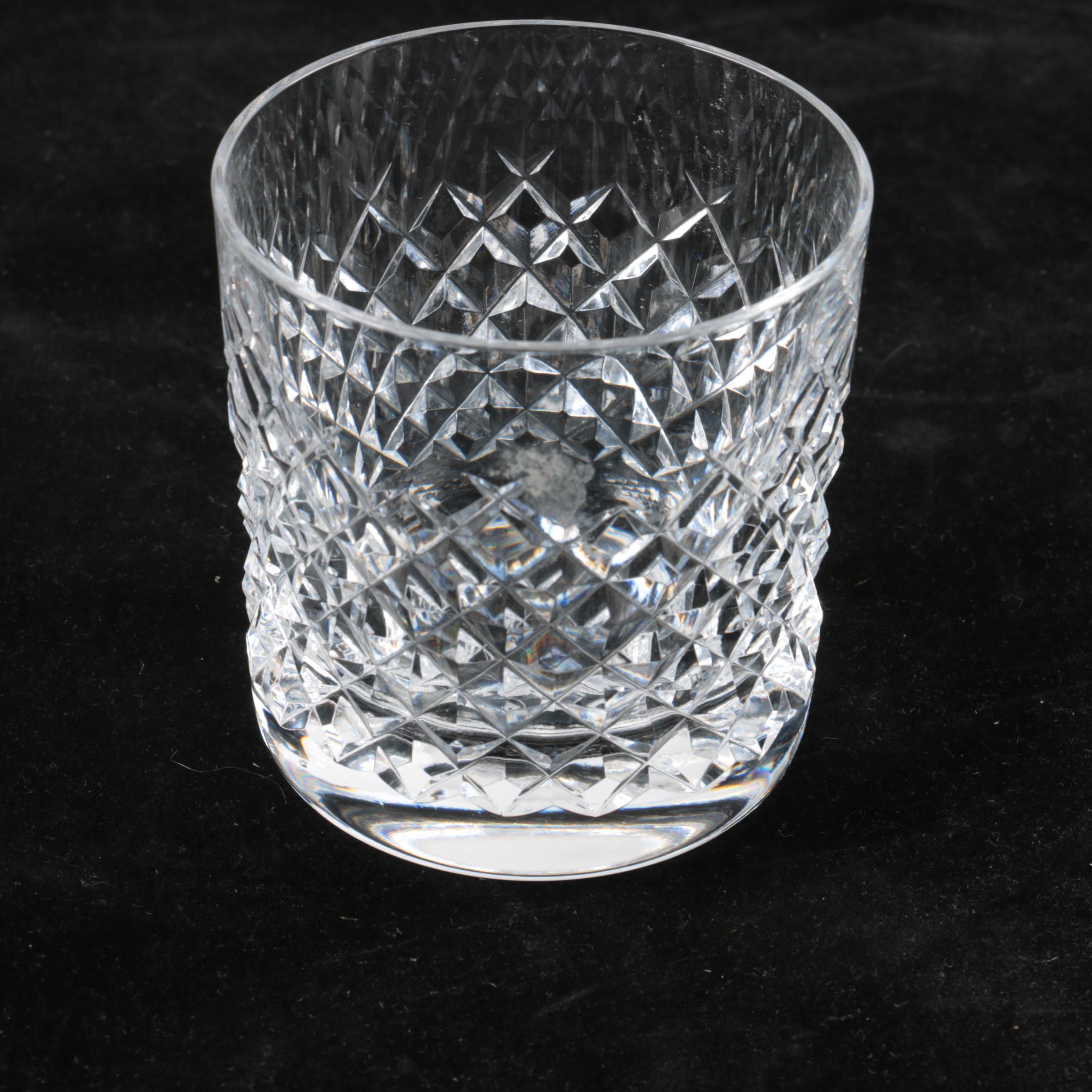 Waterford Crystal "Shannon Jubilee" Wine Decanters and "Alana" Tumblers