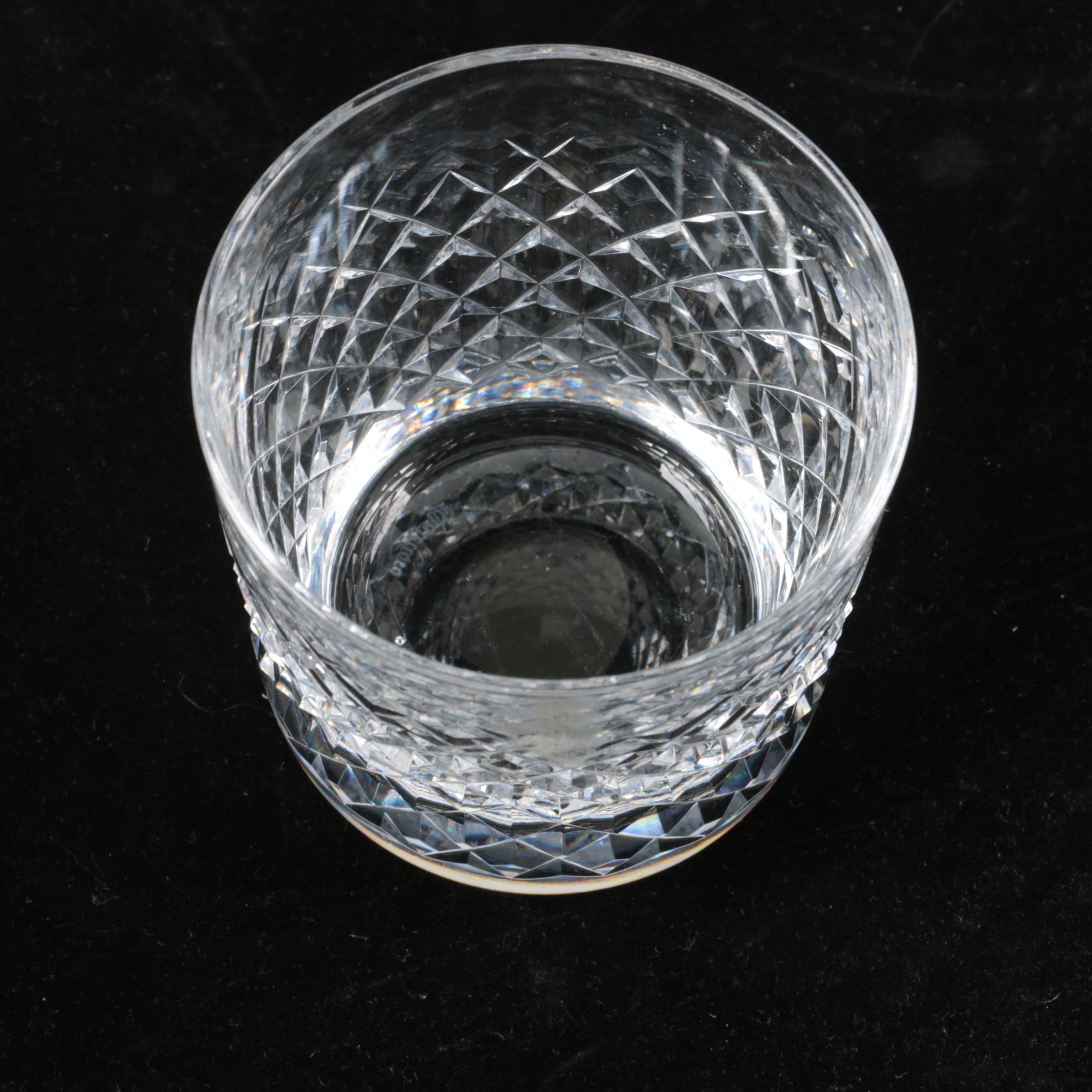 Waterford Crystal "Shannon Jubilee" Wine Decanters and "Alana" Tumblers